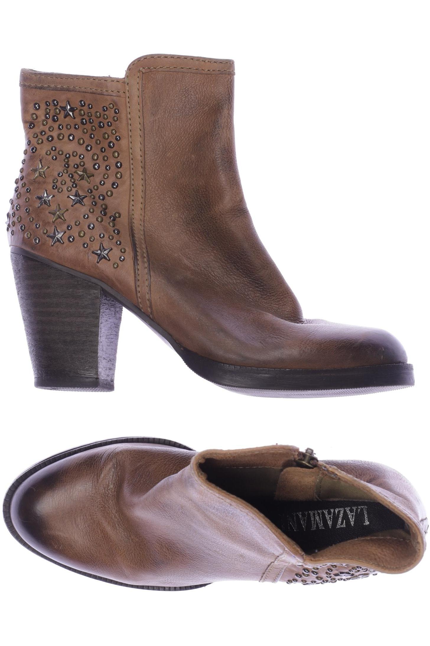 

Lazamani Damen Stiefelette, braun, Gr. 37