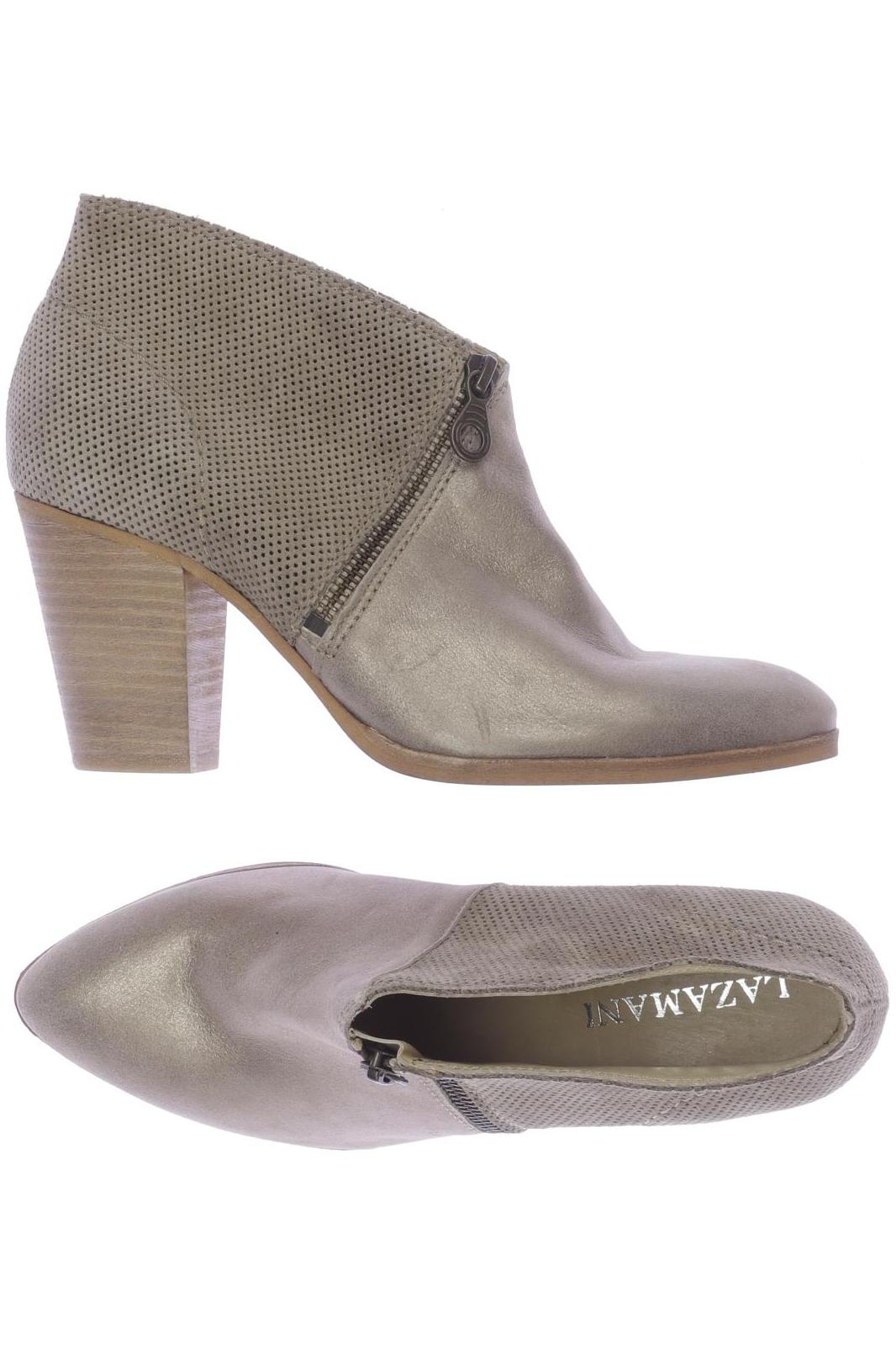 

Lazamani Damen Stiefelette, gold, Gr. 39