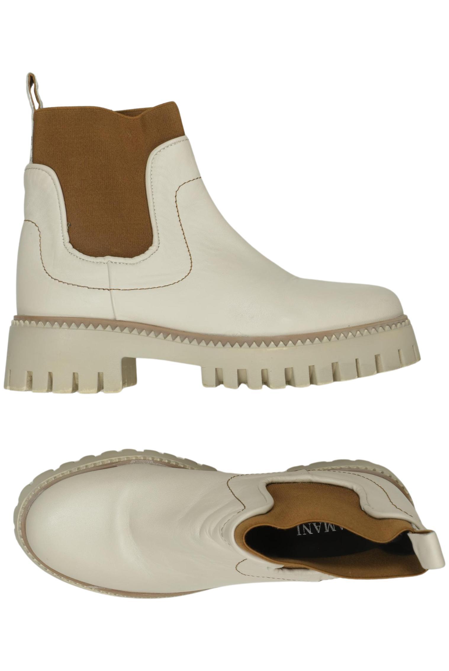 

Lazamani Damen Stiefelette, weiß, Gr. 40