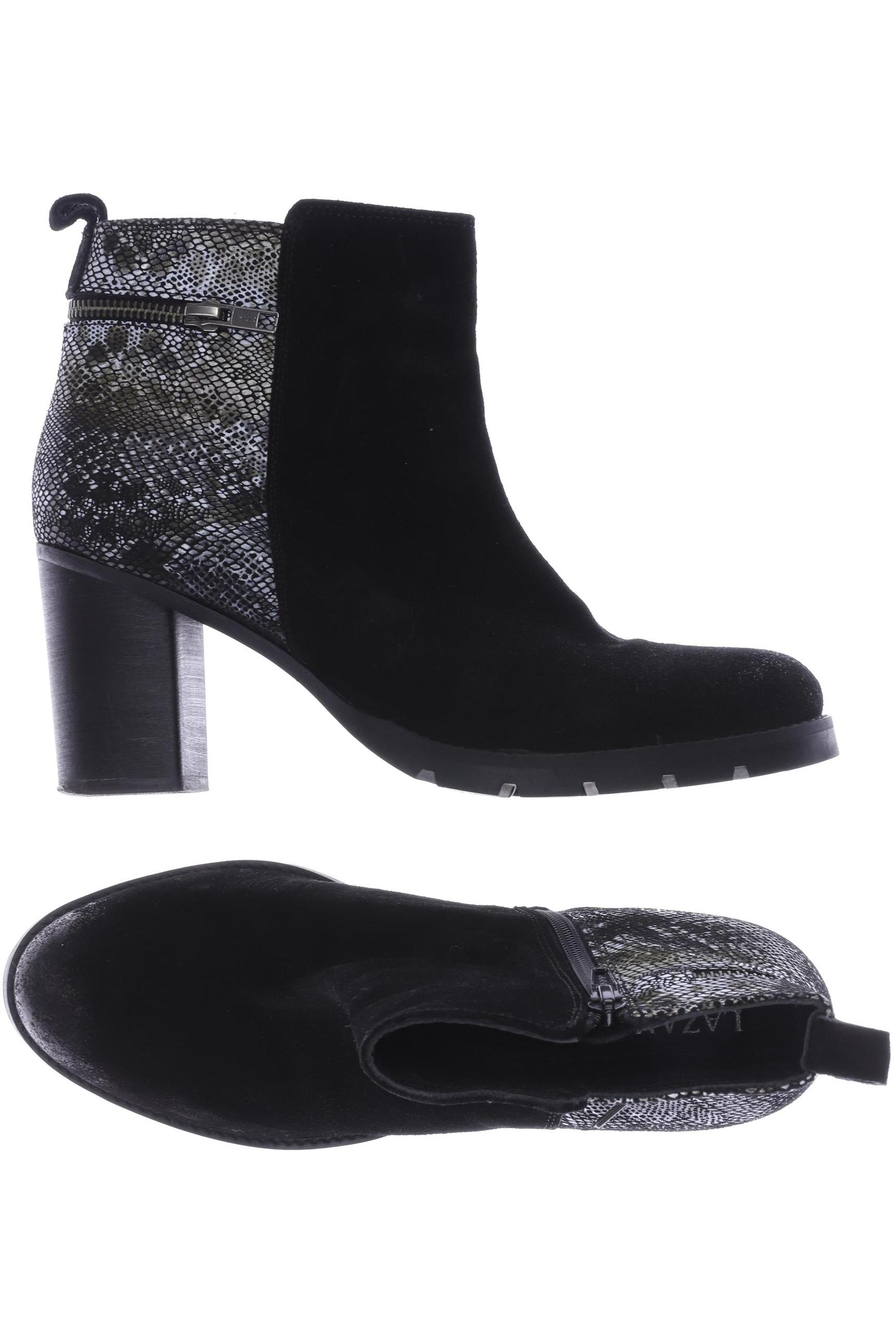 

Lazamani Damen Stiefelette, schwarz