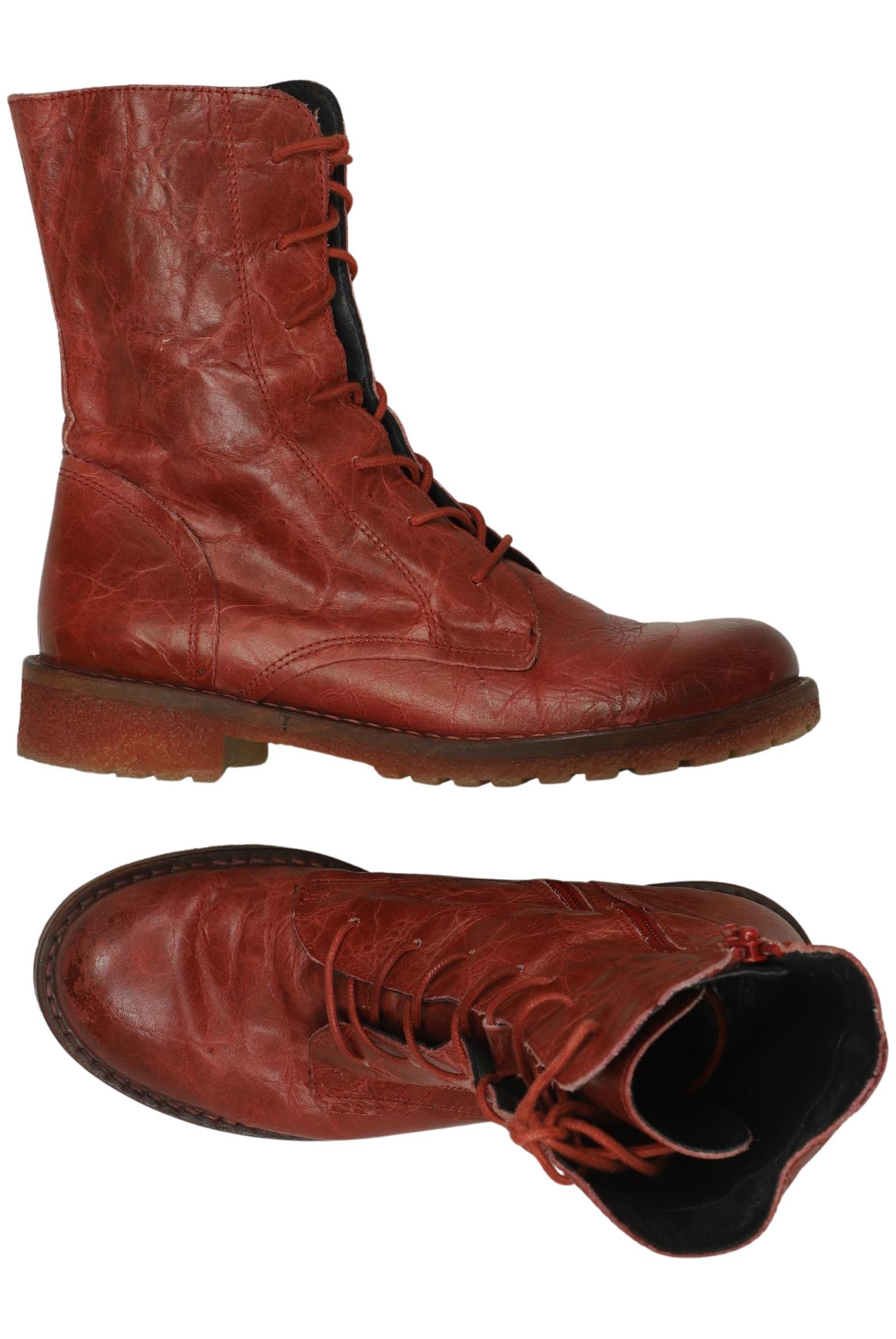 

Lazamani Damen Stiefelette, rot, Gr. 38