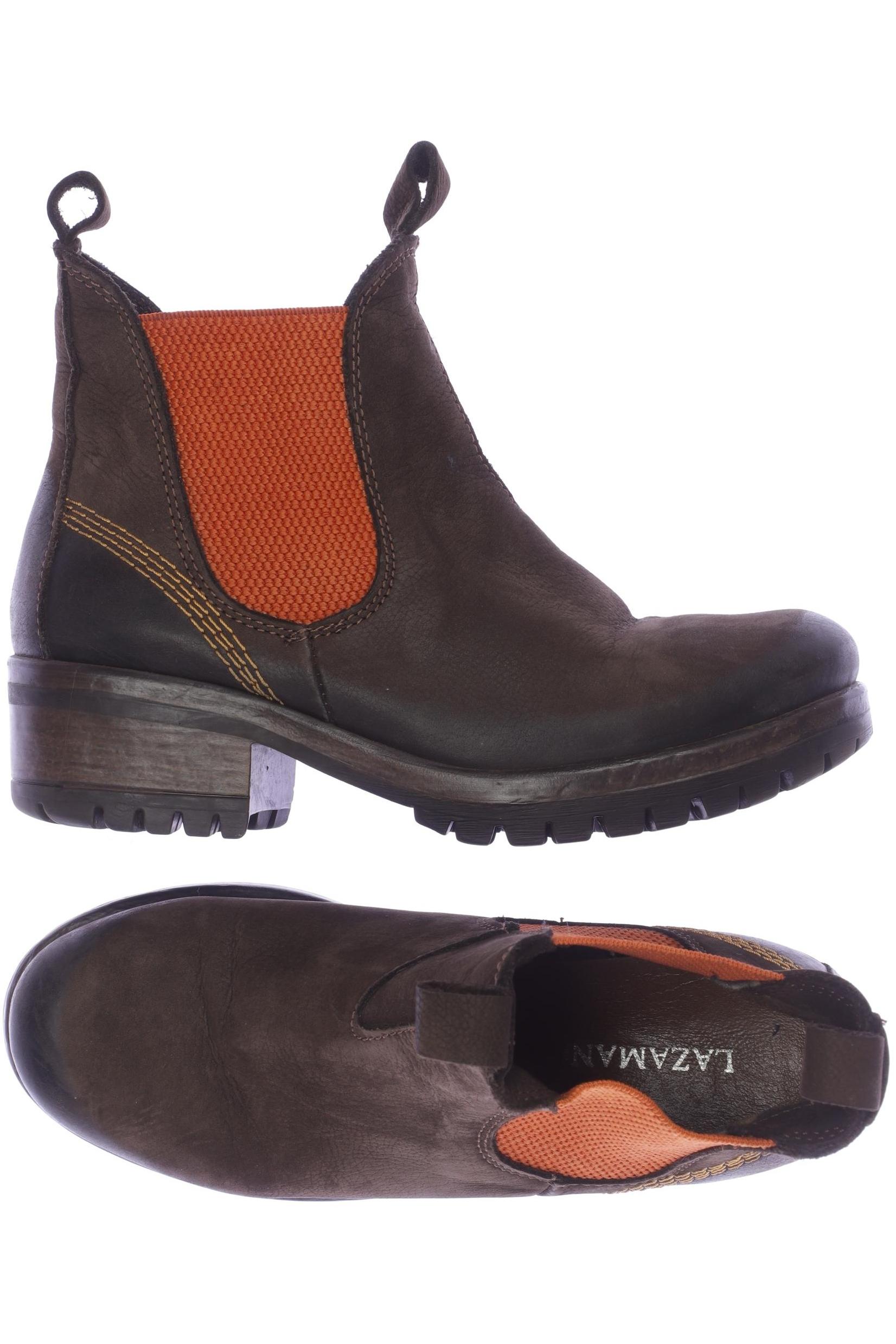 

Lazamani Damen Stiefelette, braun, Gr. 36