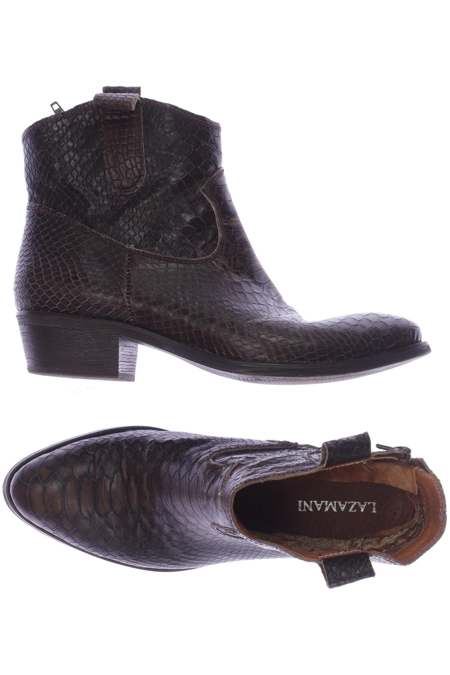 

Lazamani Damen Stiefelette, braun