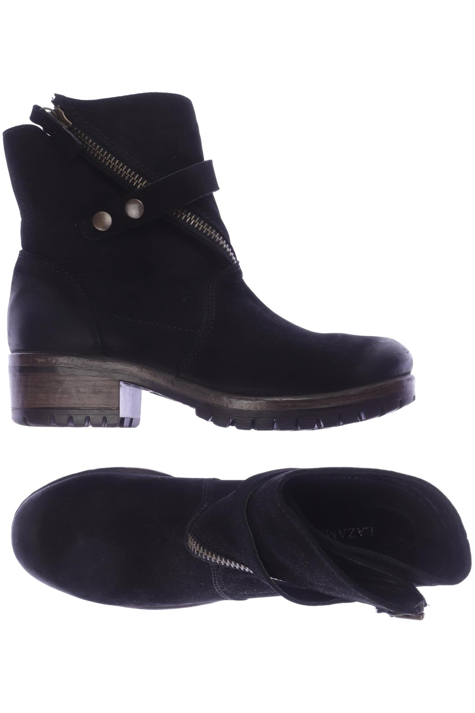 

Lazamani Damen Stiefelette, schwarz