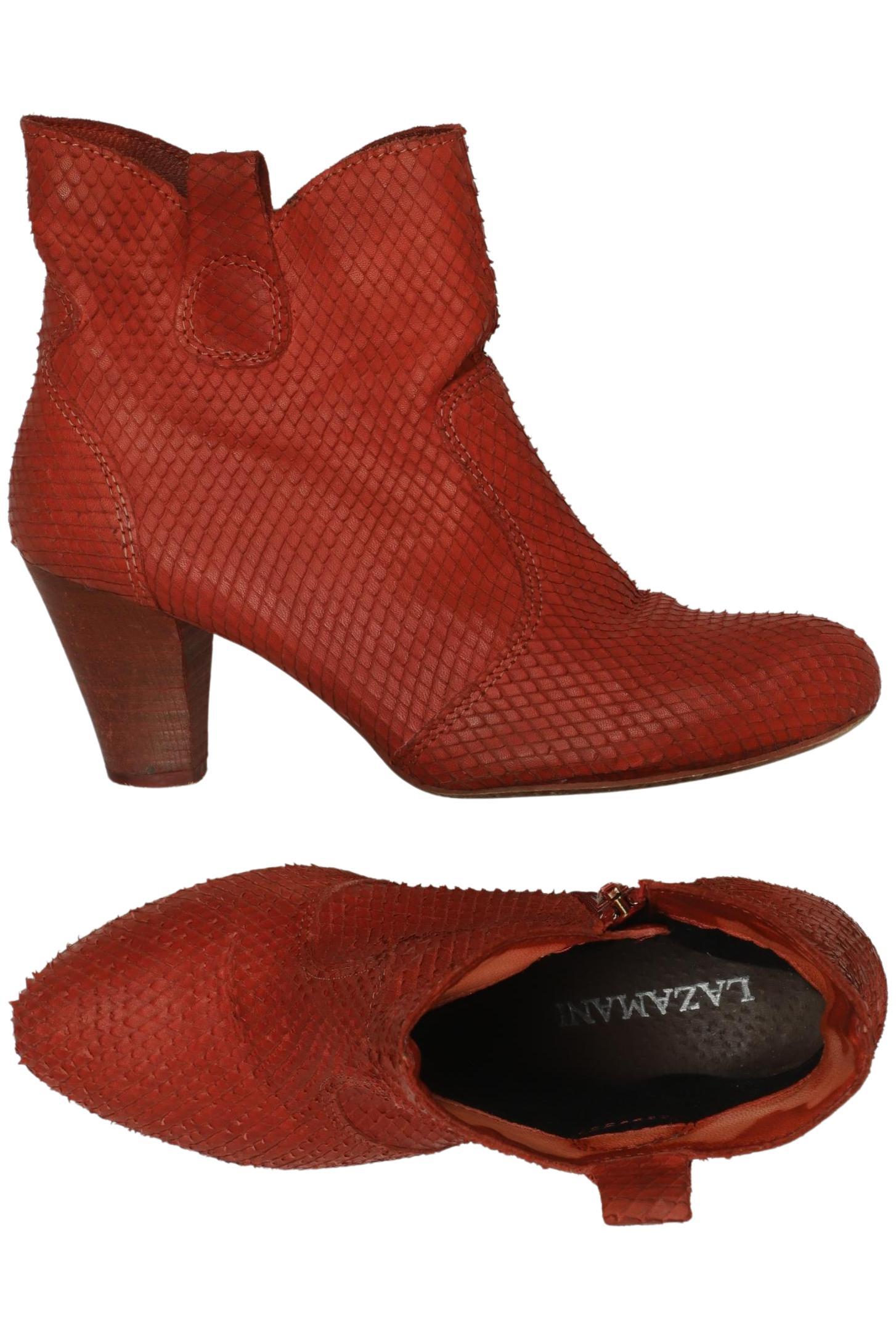 

Lazamani Damen Stiefelette, rot, Gr. 37