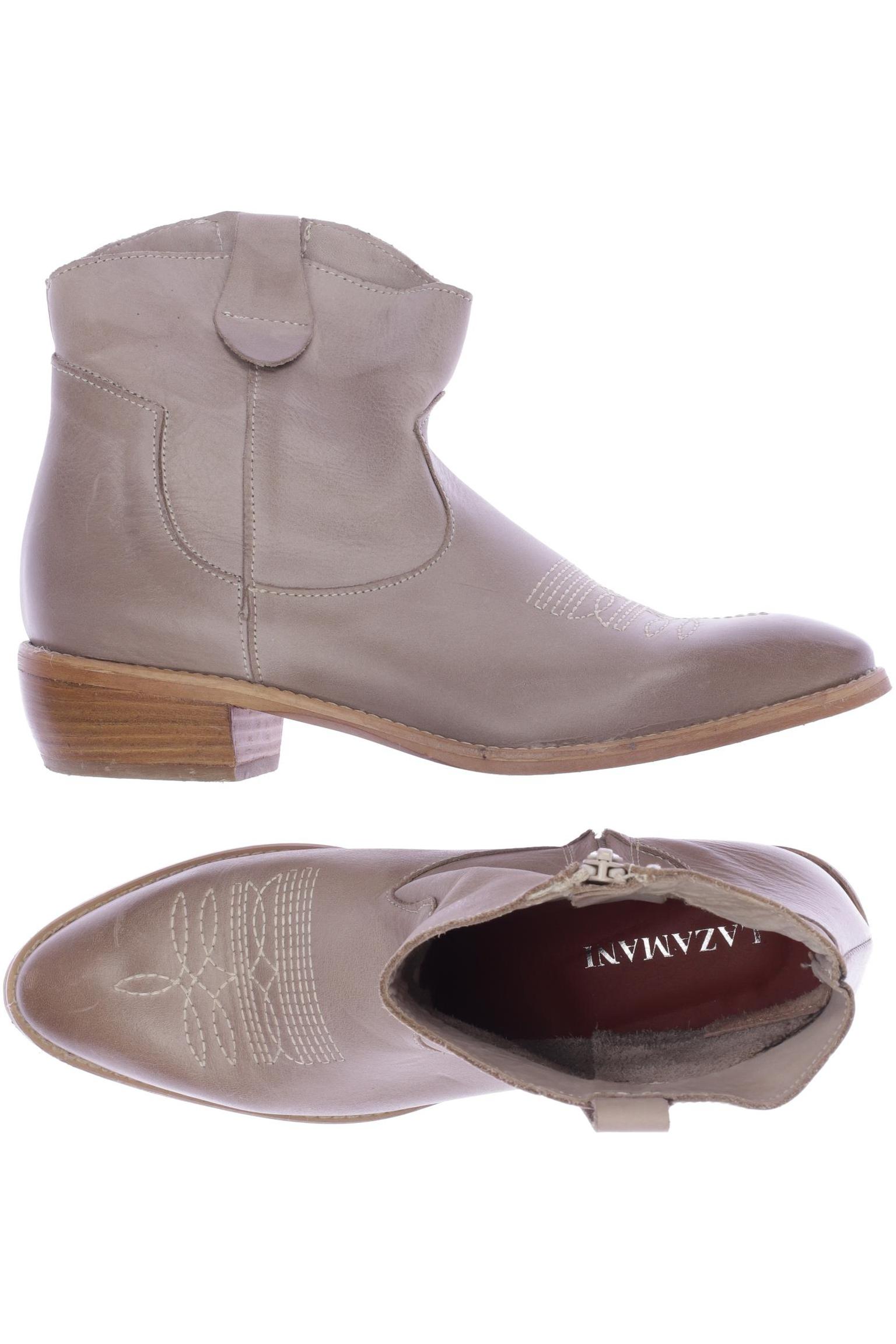 

Lazamani Damen Stiefelette, beige, Gr. 39