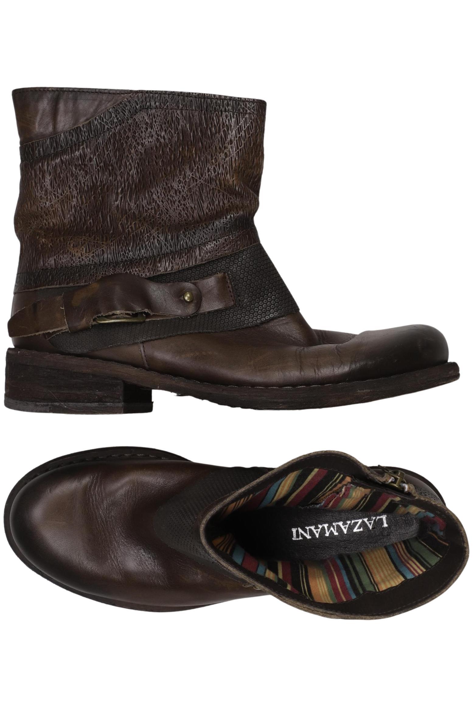 

Lazamani Damen Stiefelette, braun, Gr. 39