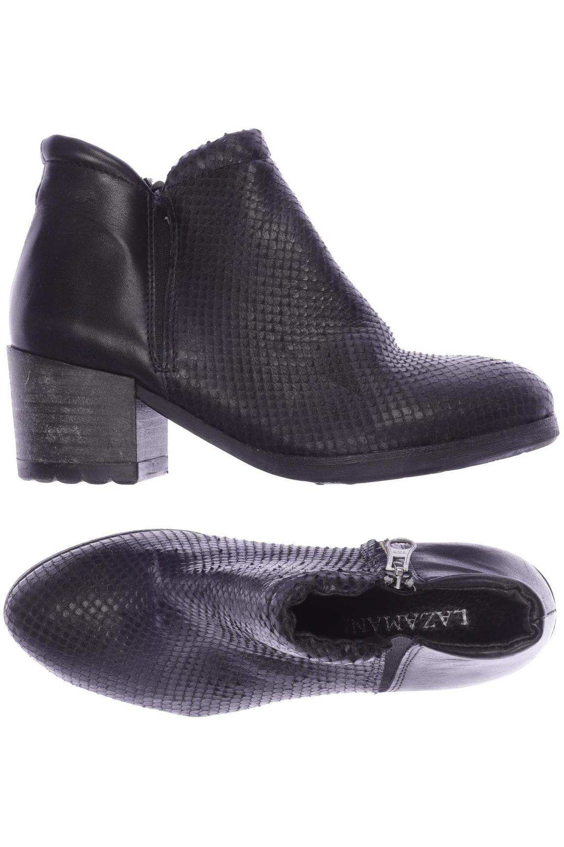 

Lazamani Damen Stiefelette, schwarz