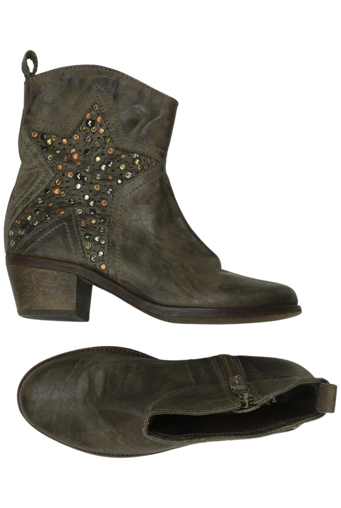 

Lazamani Damen Stiefelette, grün, Gr. 36