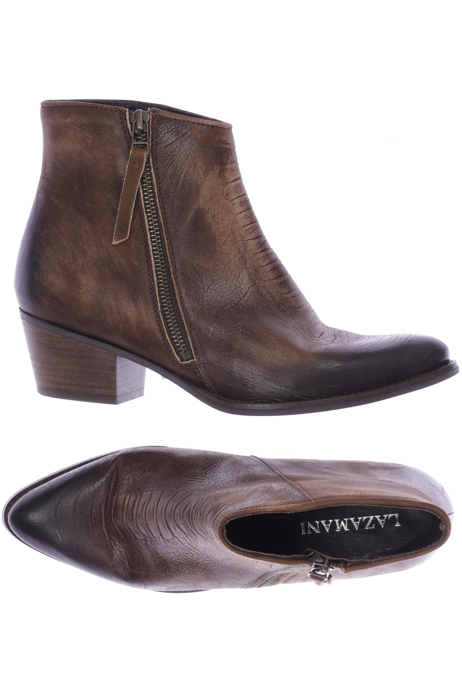 

Lazamani Damen Stiefelette, braun