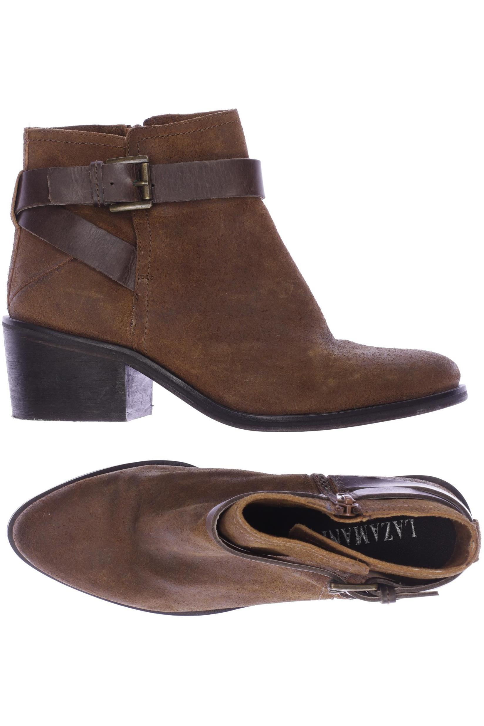 

Lazamani Damen Stiefelette, braun, Gr. 37