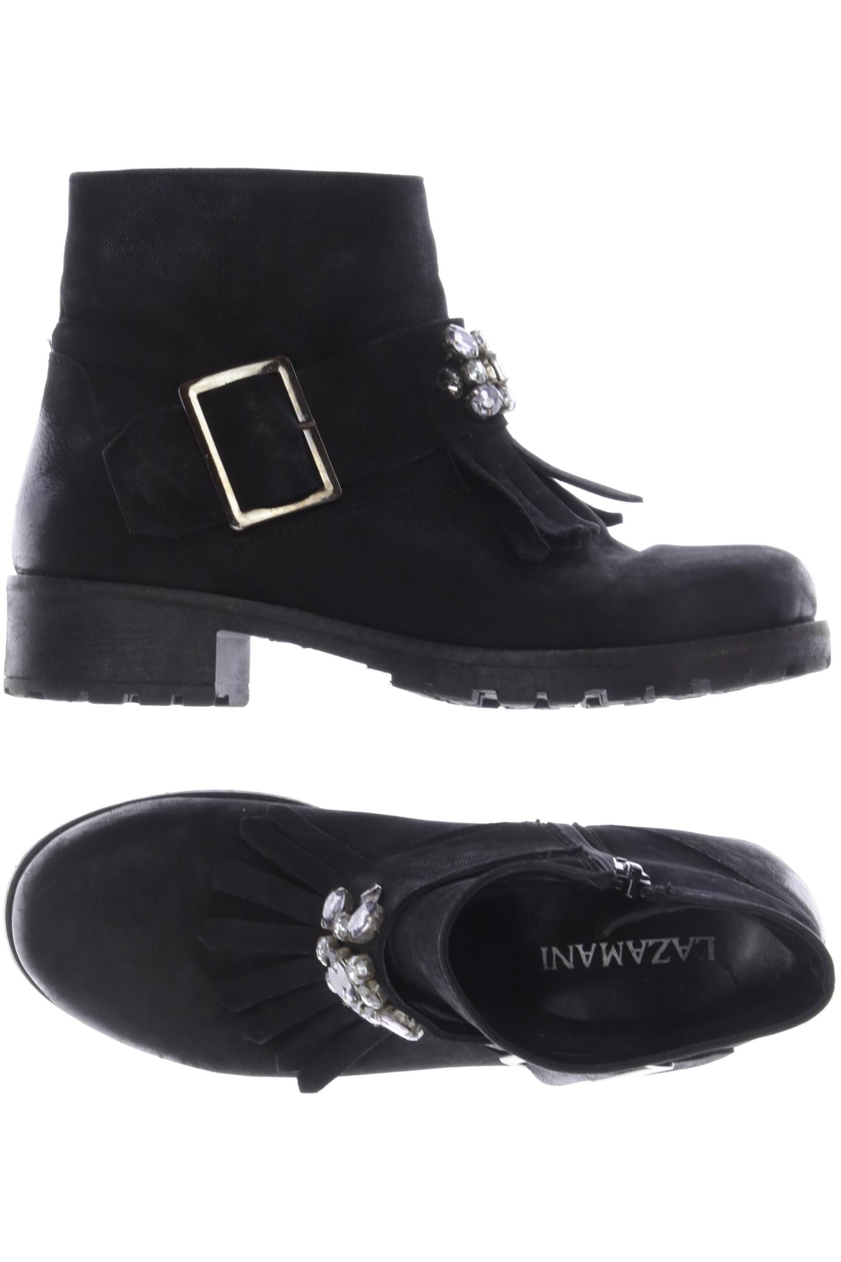 

Lazamani Damen Stiefelette, schwarz, Gr. 37