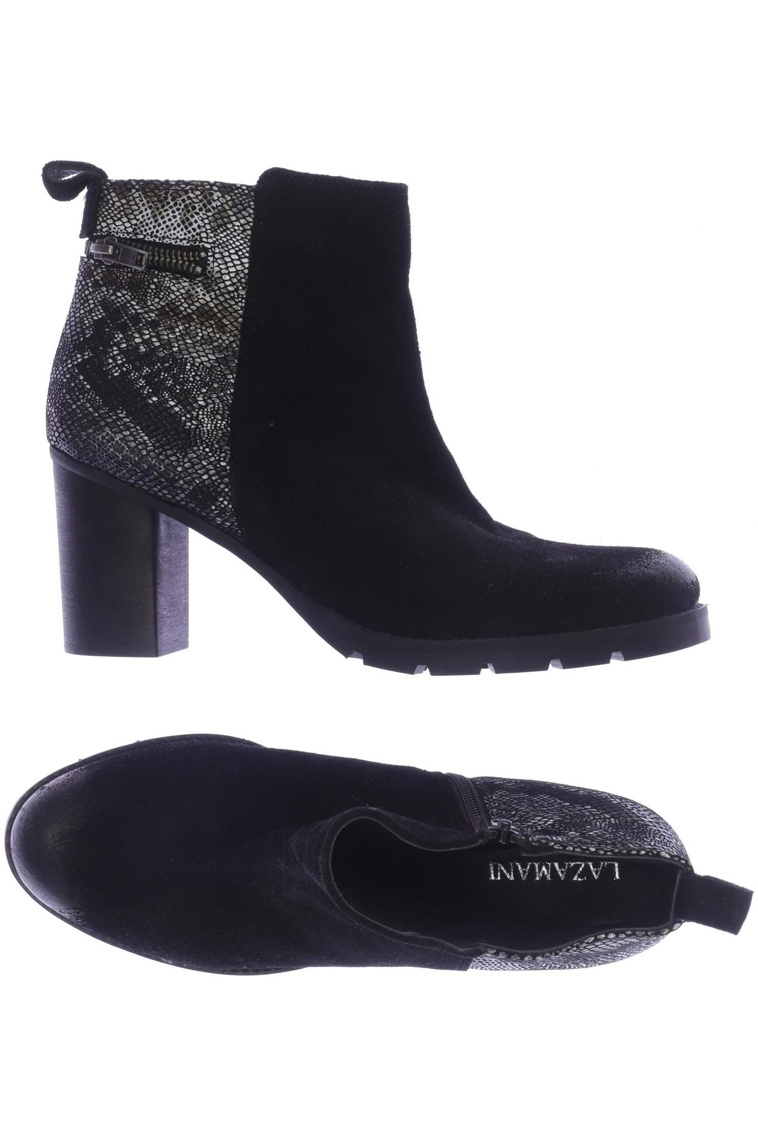 

Lazamani Damen Stiefelette, schwarz