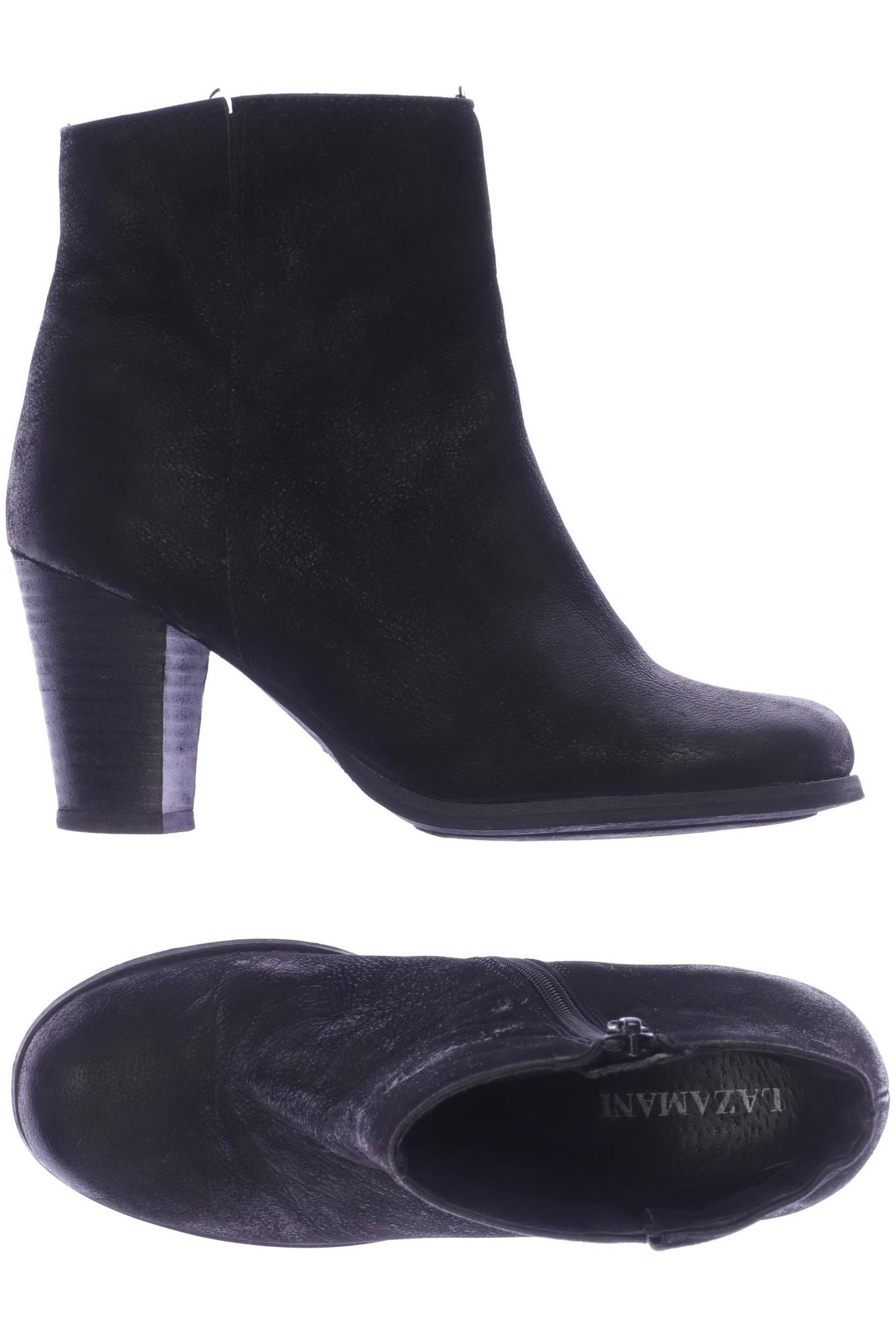 

Lazamani Damen Stiefelette, schwarz