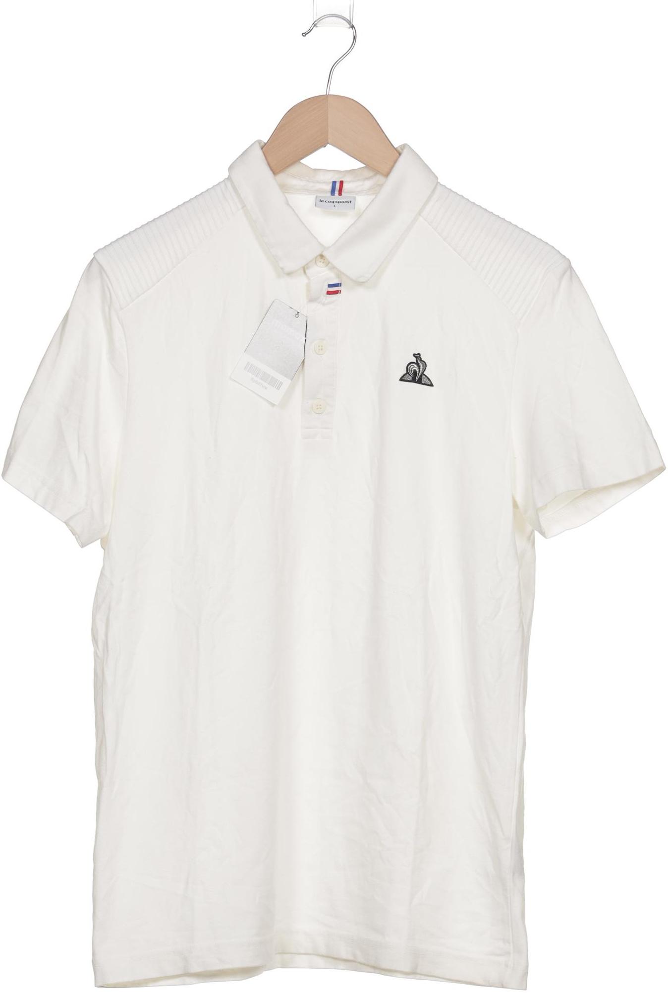 

Le Coq Sportif Herren Poloshirt, weiß, Gr. 52