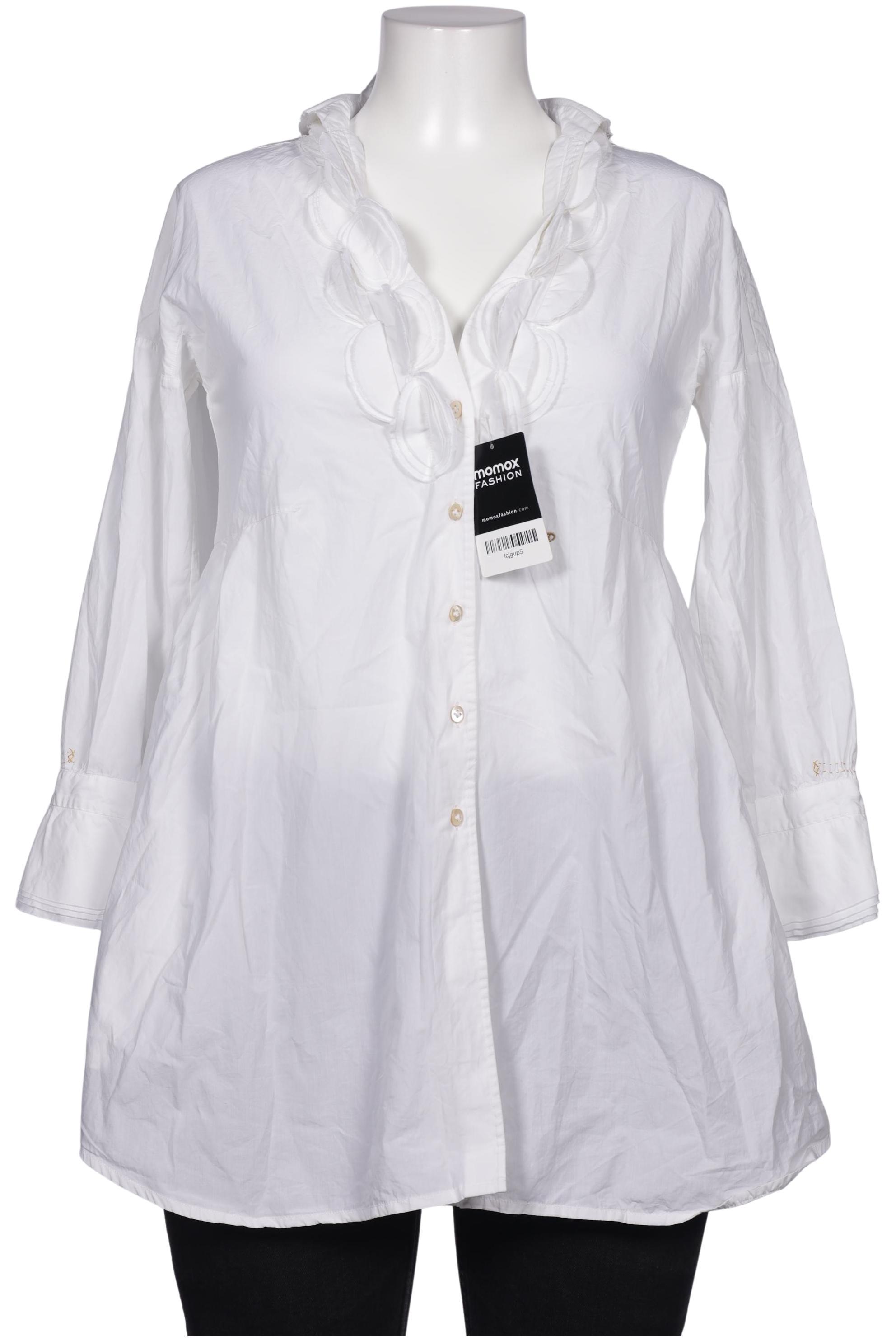 

LE Sarte Pettegole Damen Bluse, weiß, Gr. 46