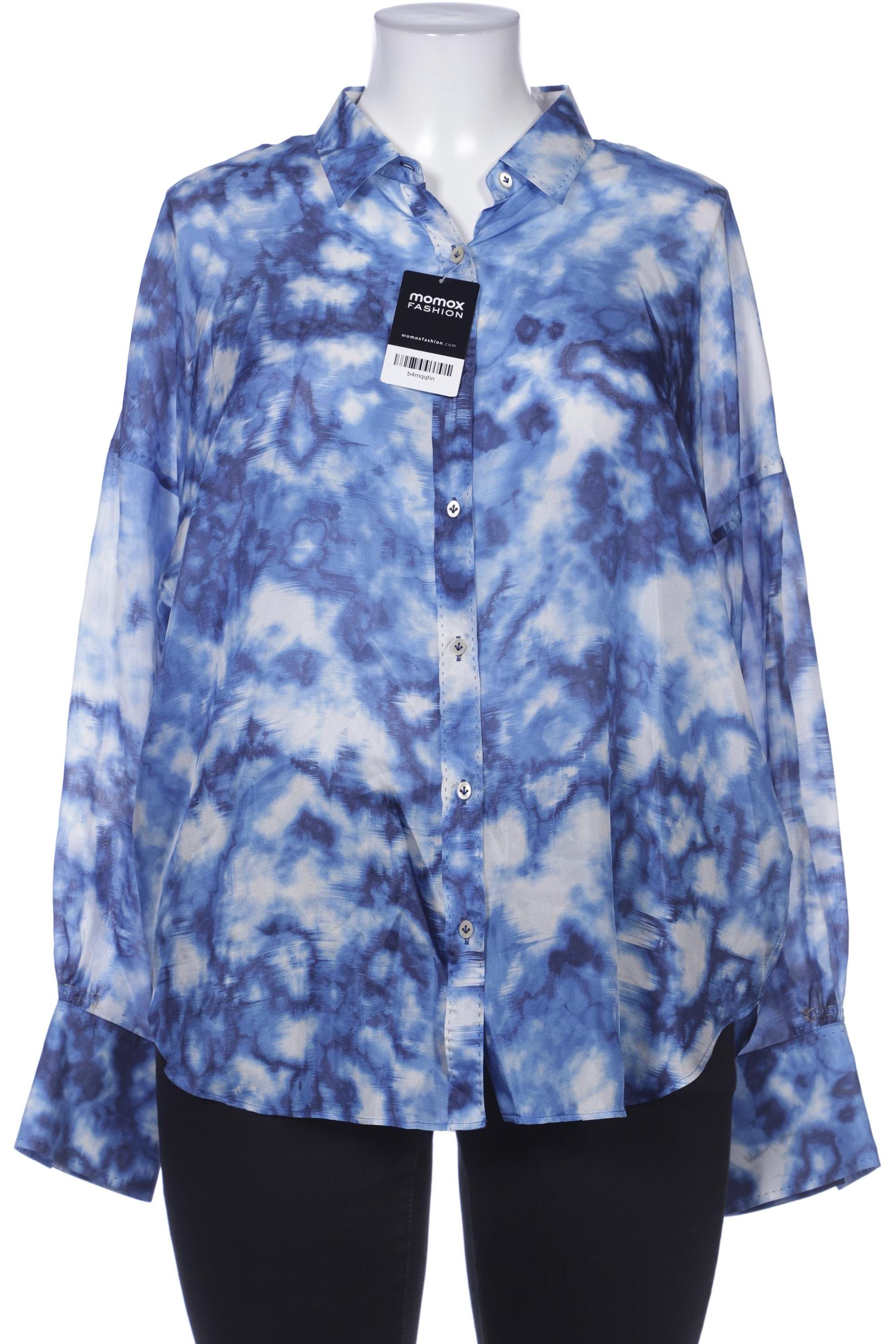 

LE Sarte Pettegole Damen Bluse, blau, Gr. 50