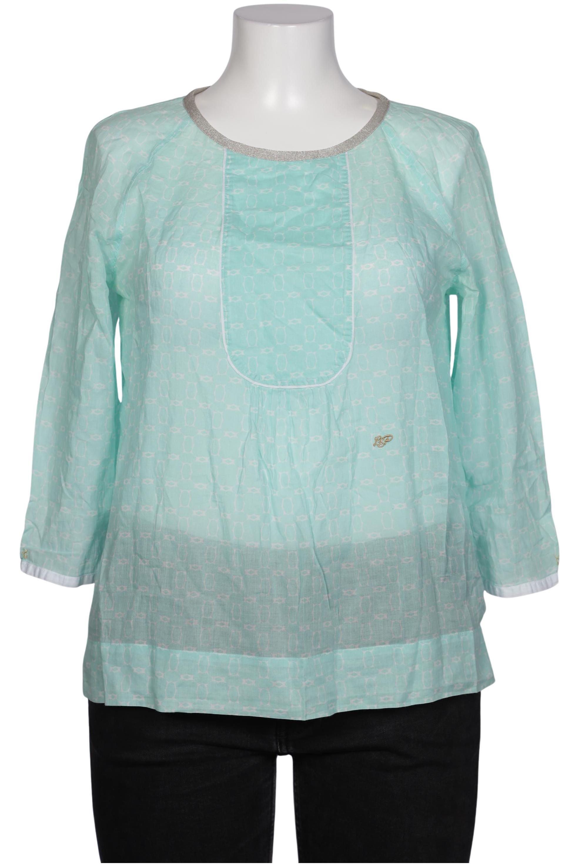 

LE Sarte Pettegole Damen Bluse, türkis, Gr. 46