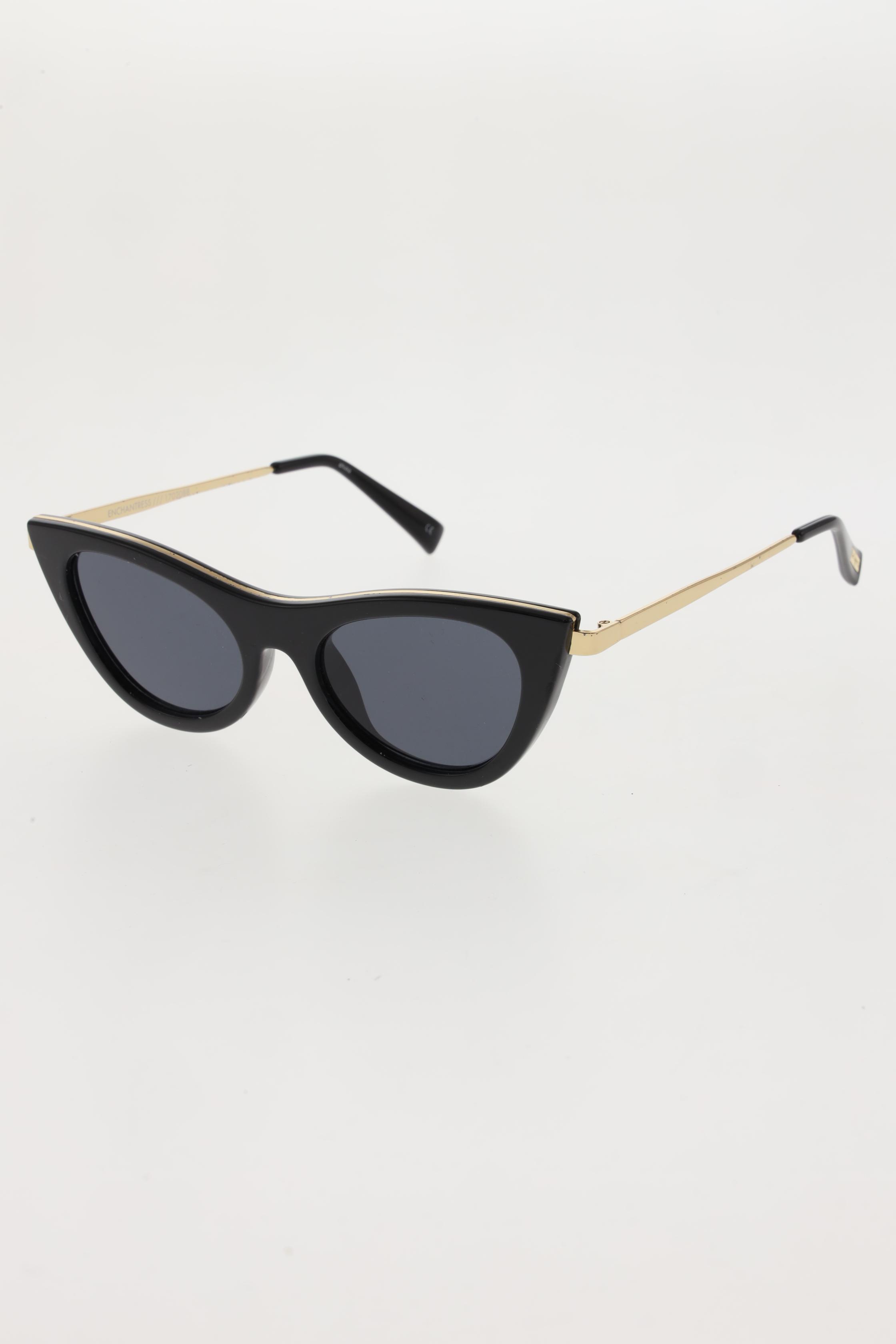 

Le Specs Damen Sonnenbrille, schwarz, Gr.