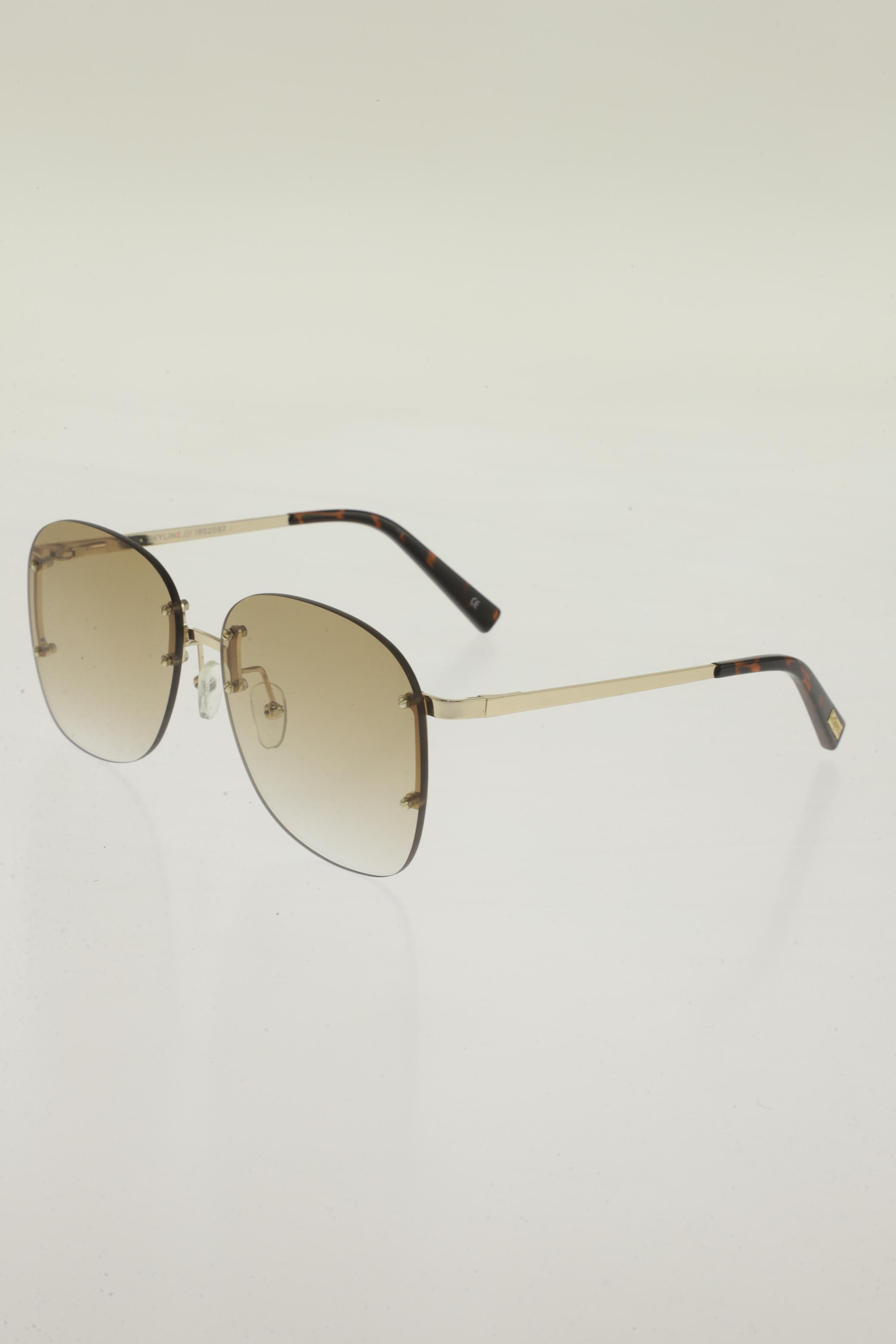 

Le Specs Damen Sonnenbrille, gold