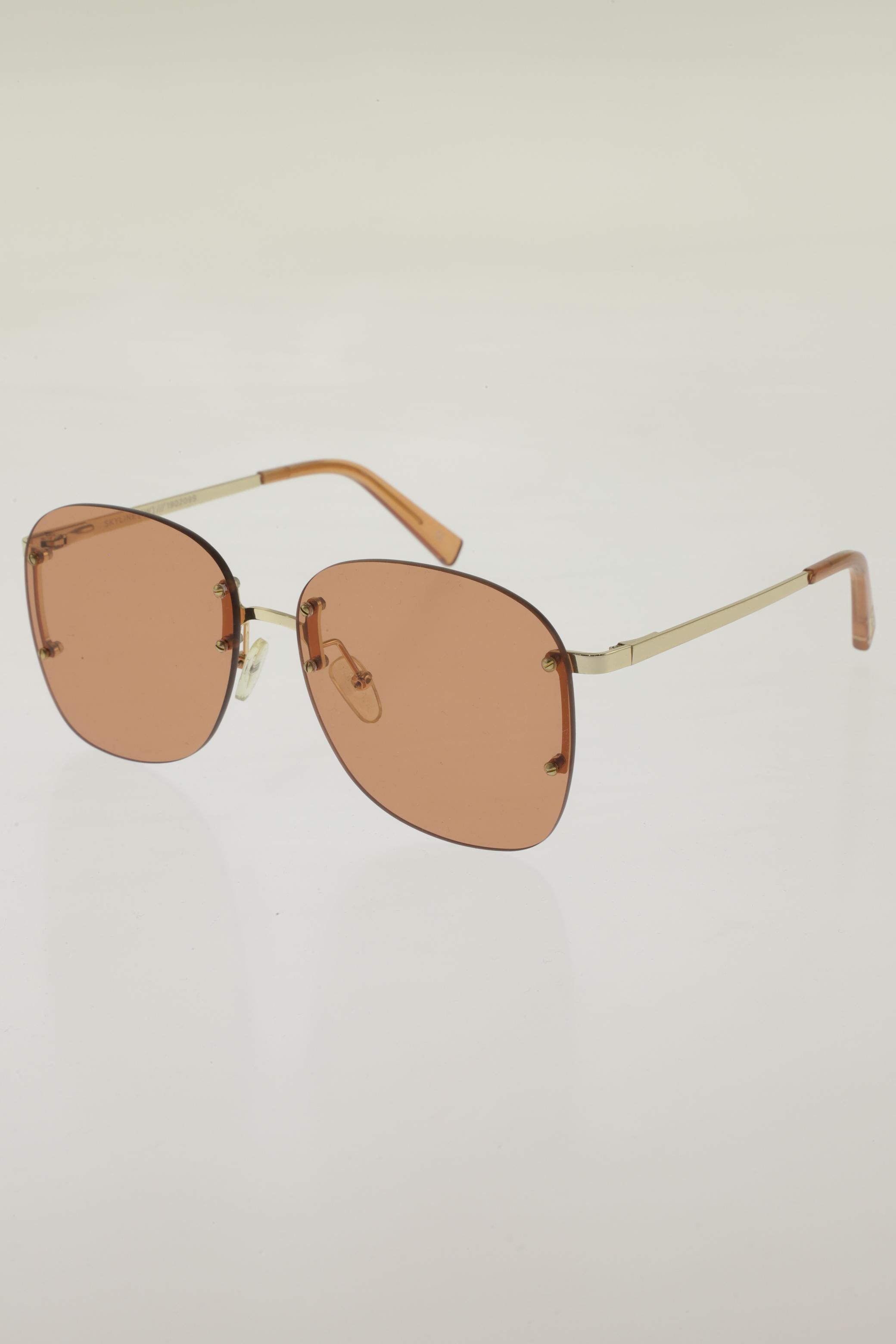 

Le Specs Damen Sonnenbrille, gold, Gr.