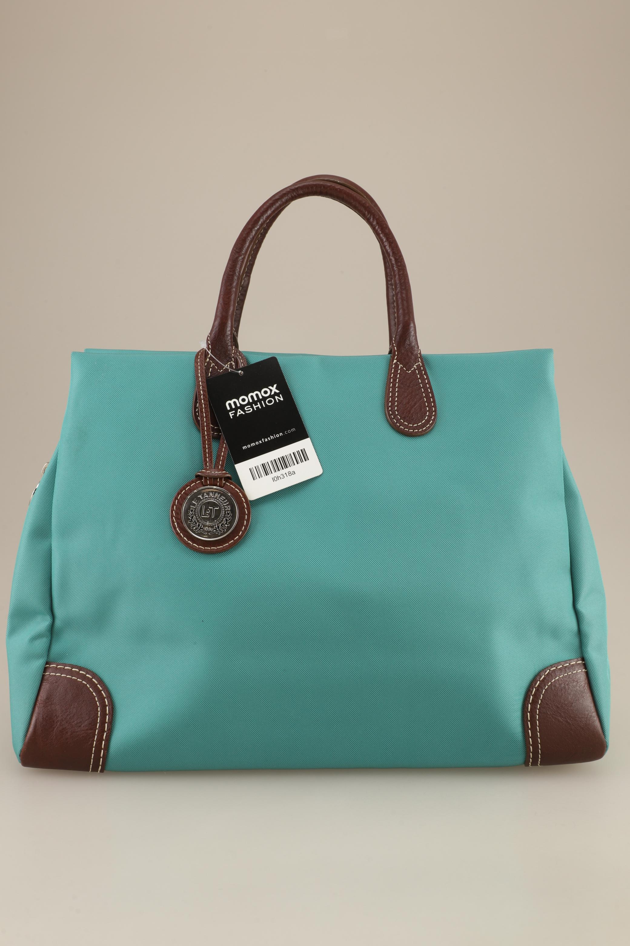 

LE Tanneur Damen Handtasche, türkis, Gr.