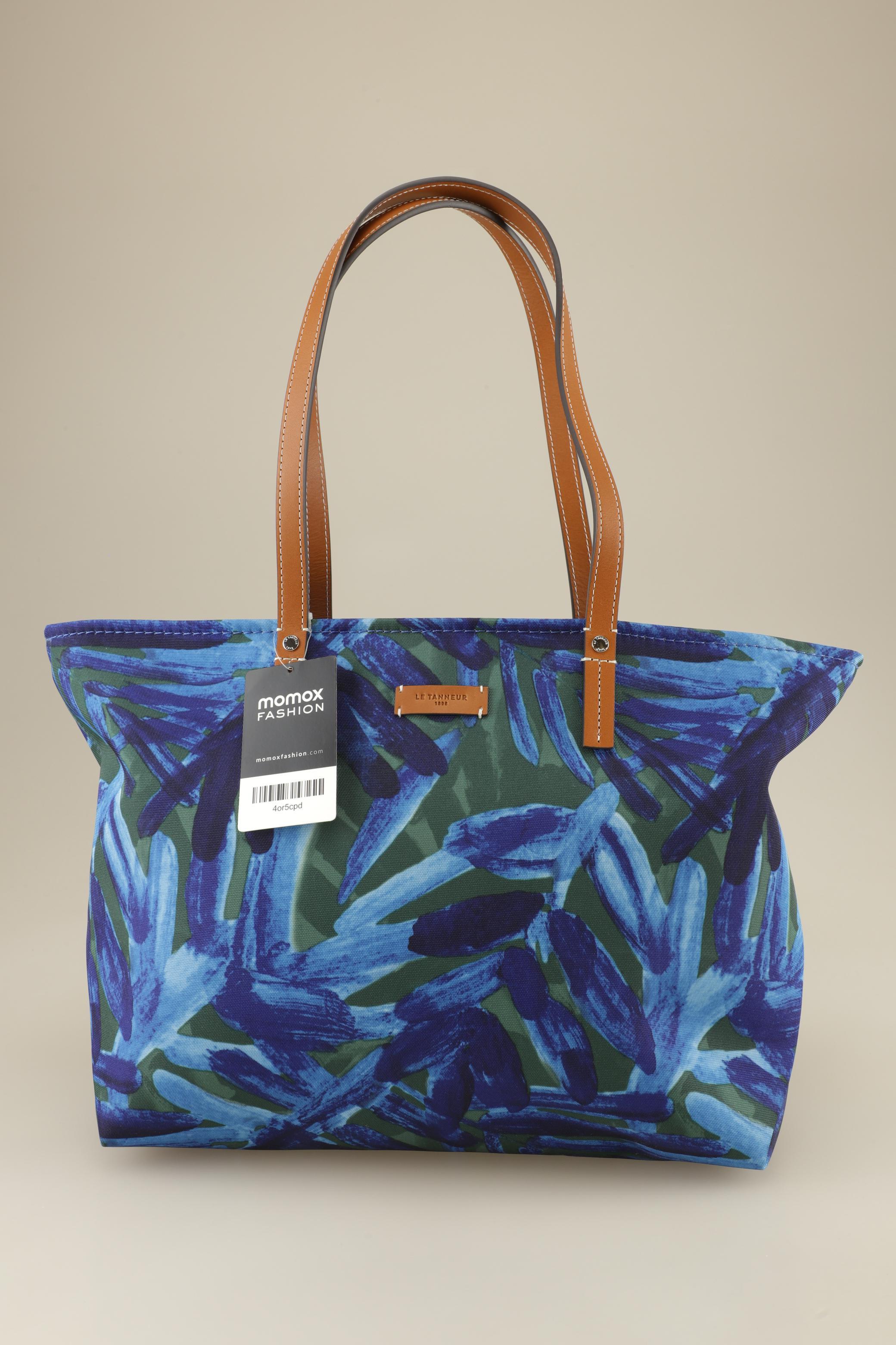 

LE Tanneur Damen Handtasche, blau, Gr.