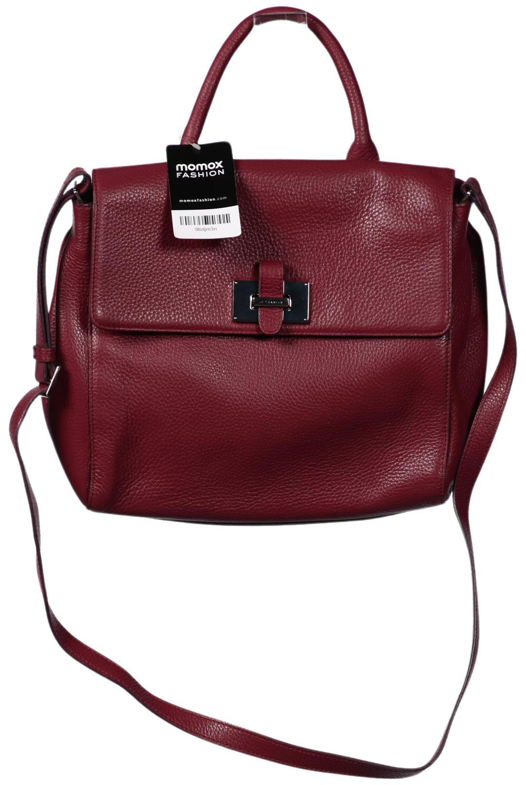 

LE Tanneur Damen Handtasche, bordeaux, Gr.
