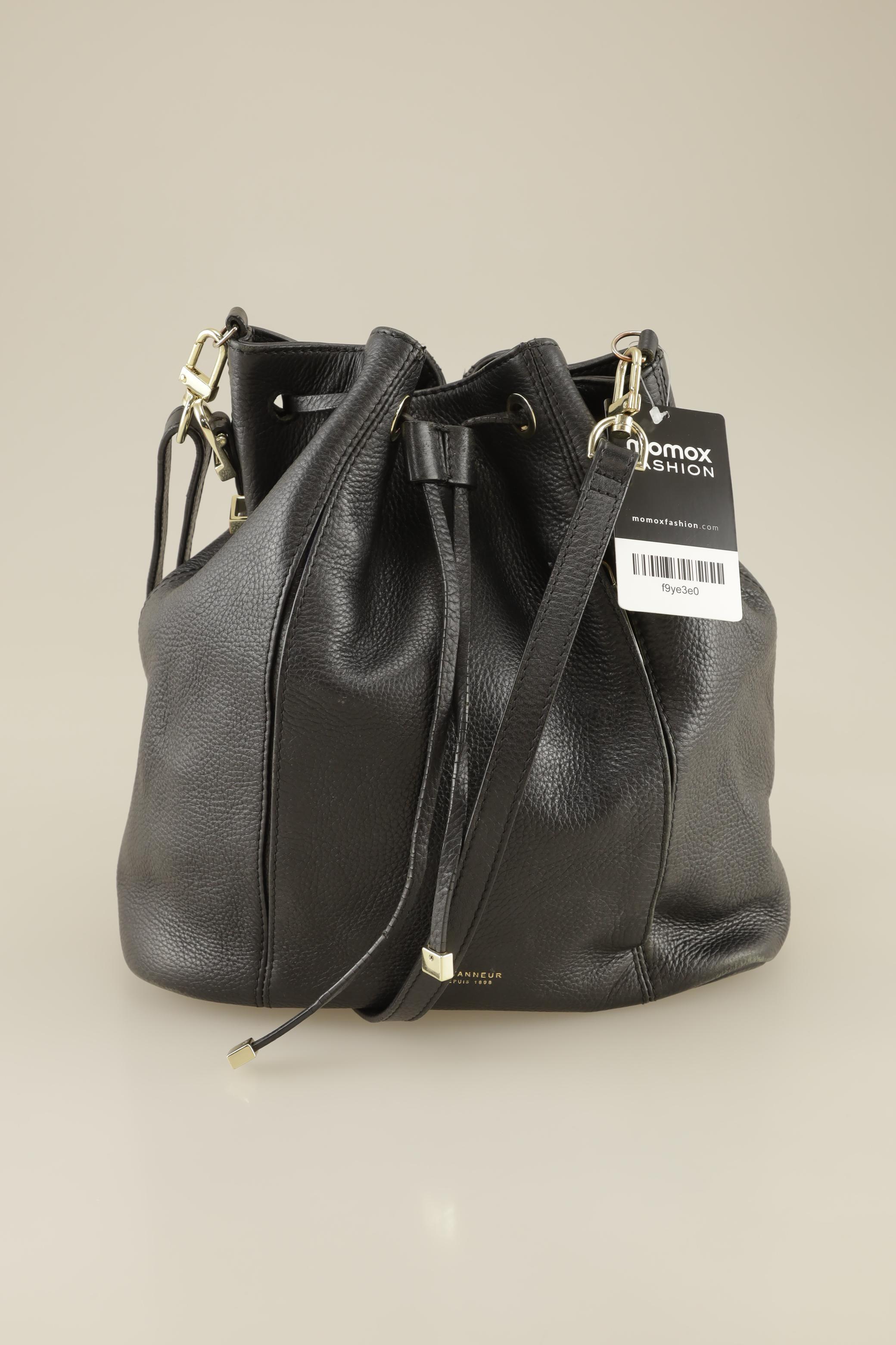

LE Tanneur Damen Handtasche, schwarz, Gr.