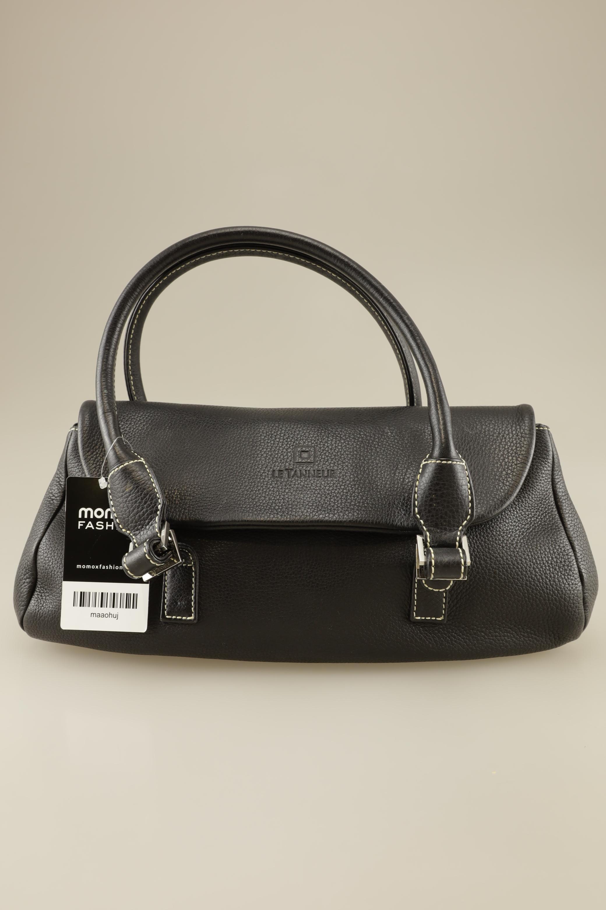 

LE Tanneur Damen Handtasche, schwarz, Gr.