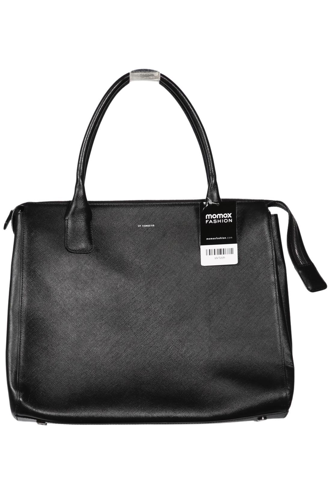 

LE Tanneur Damen Handtasche, schwarz, Gr.