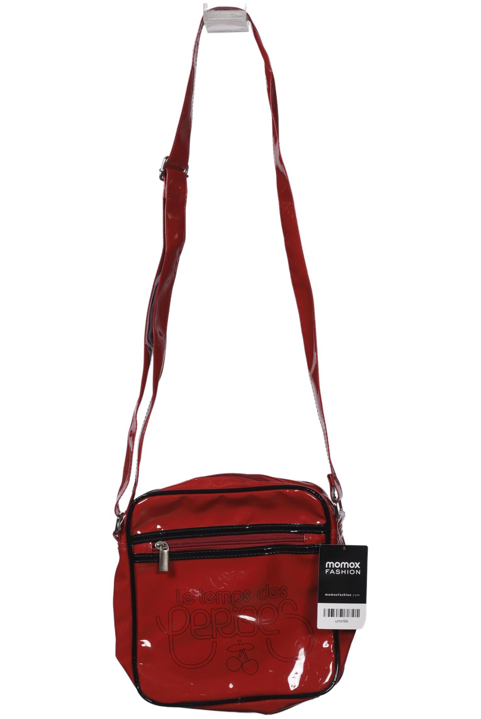 

le temps des cerises Damen Handtasche, rot, Gr.