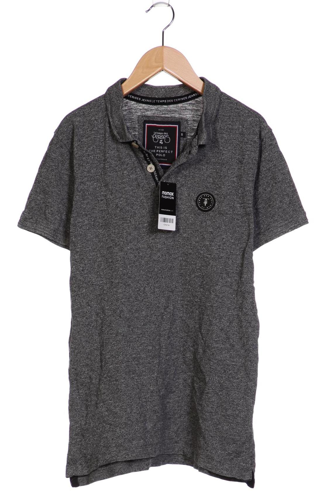 

le temps des cerises Herren Poloshirt, grau, Gr. 46