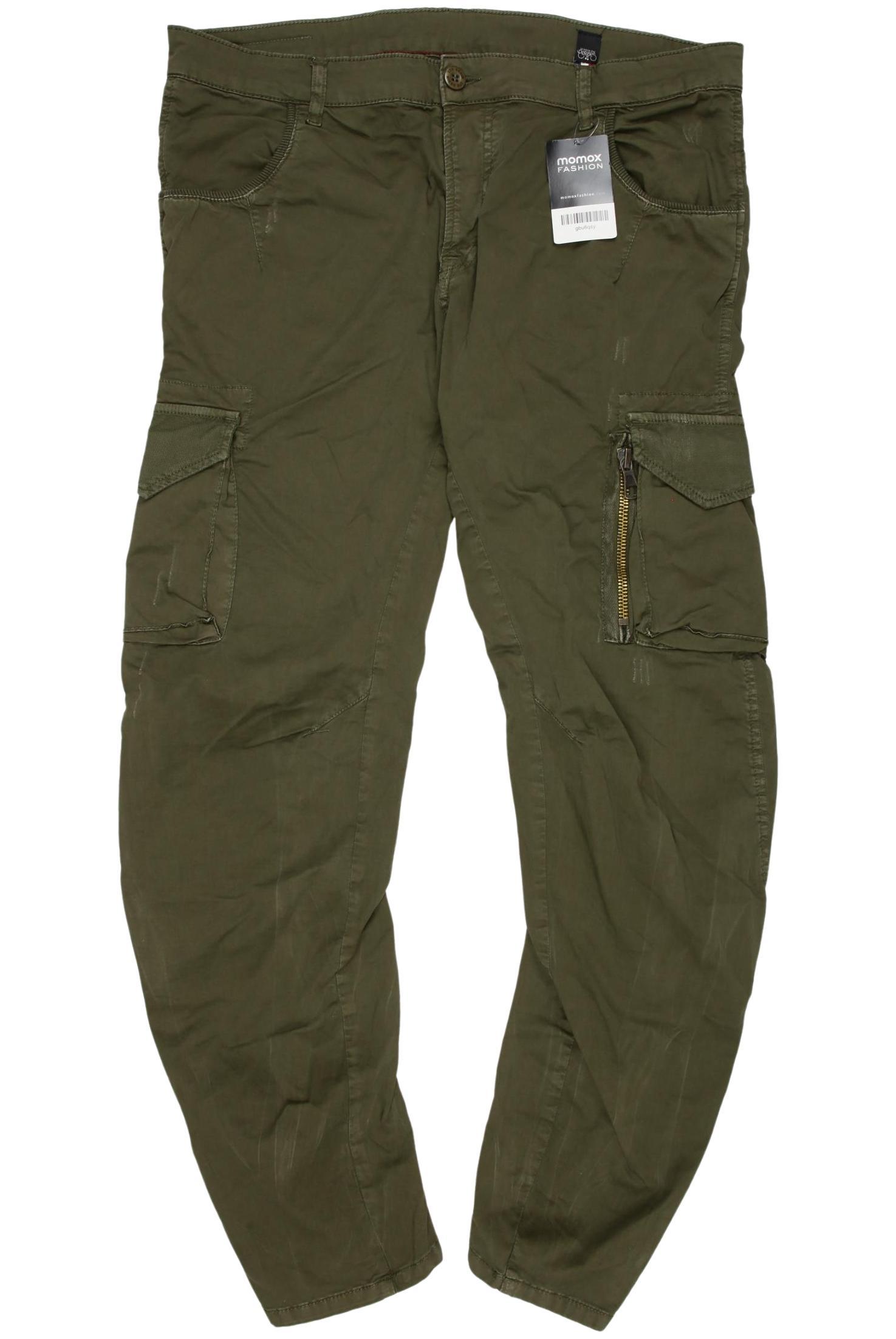 

le temps des cerises Herren Stoffhose, grün, Gr. 36