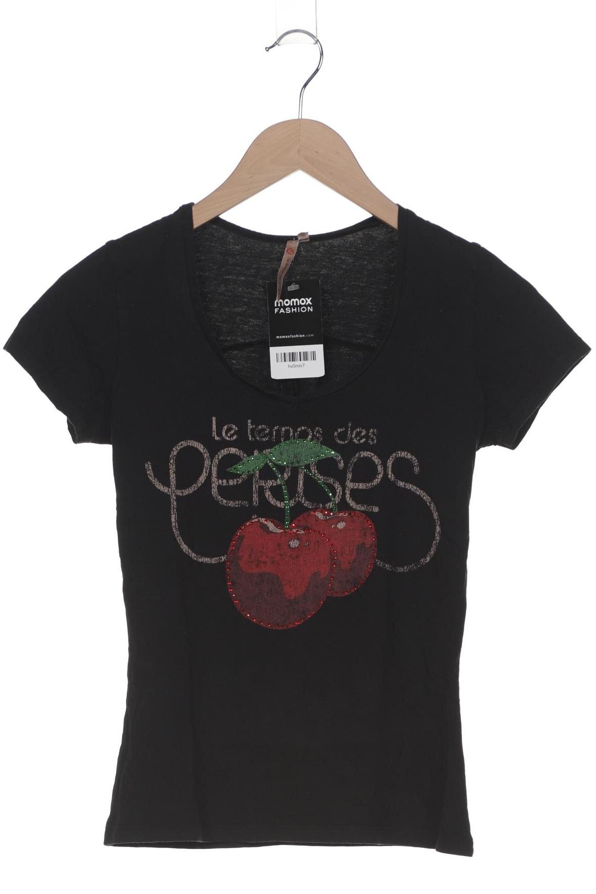 

le temps des cerises Damen T-Shirt, schwarz, Gr. 36