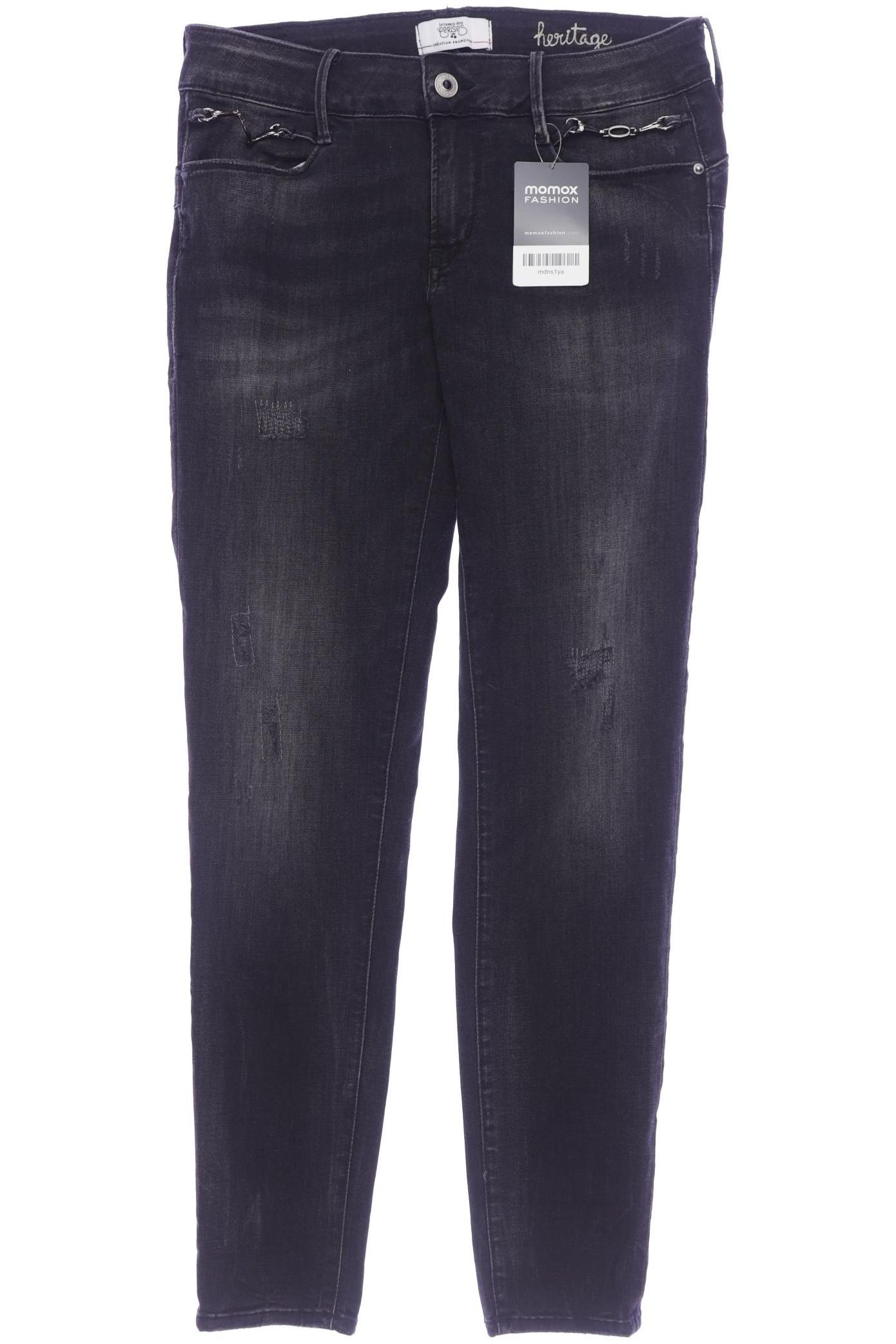 

le temps des cerises Damen Jeans, schwarz, Gr. 29