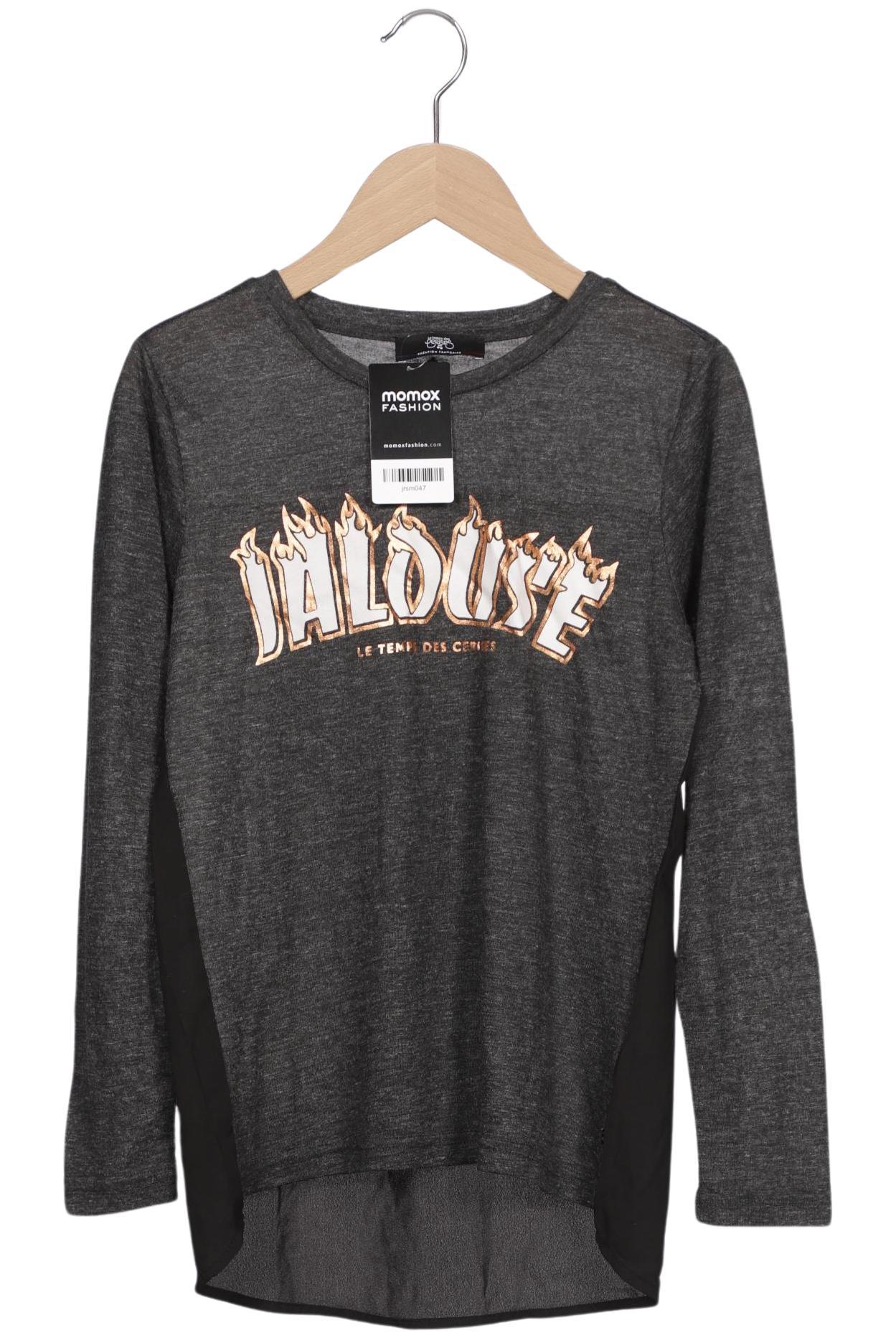 

le temps des cerises Damen Langarmshirt, grau, Gr. 32