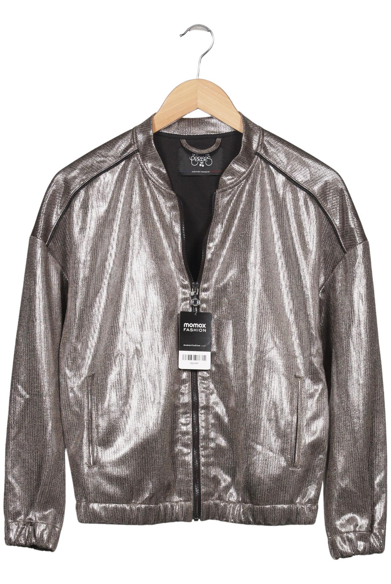 

le temps des cerises Damen Jacke, silber, Gr. 38