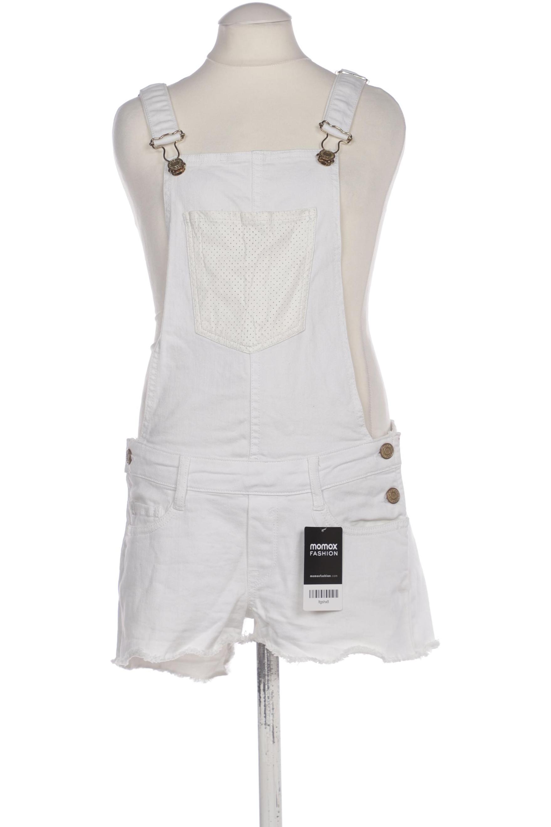 

le temps des cerises Damen Jumpsuit/Overall, weiß, Gr. 24