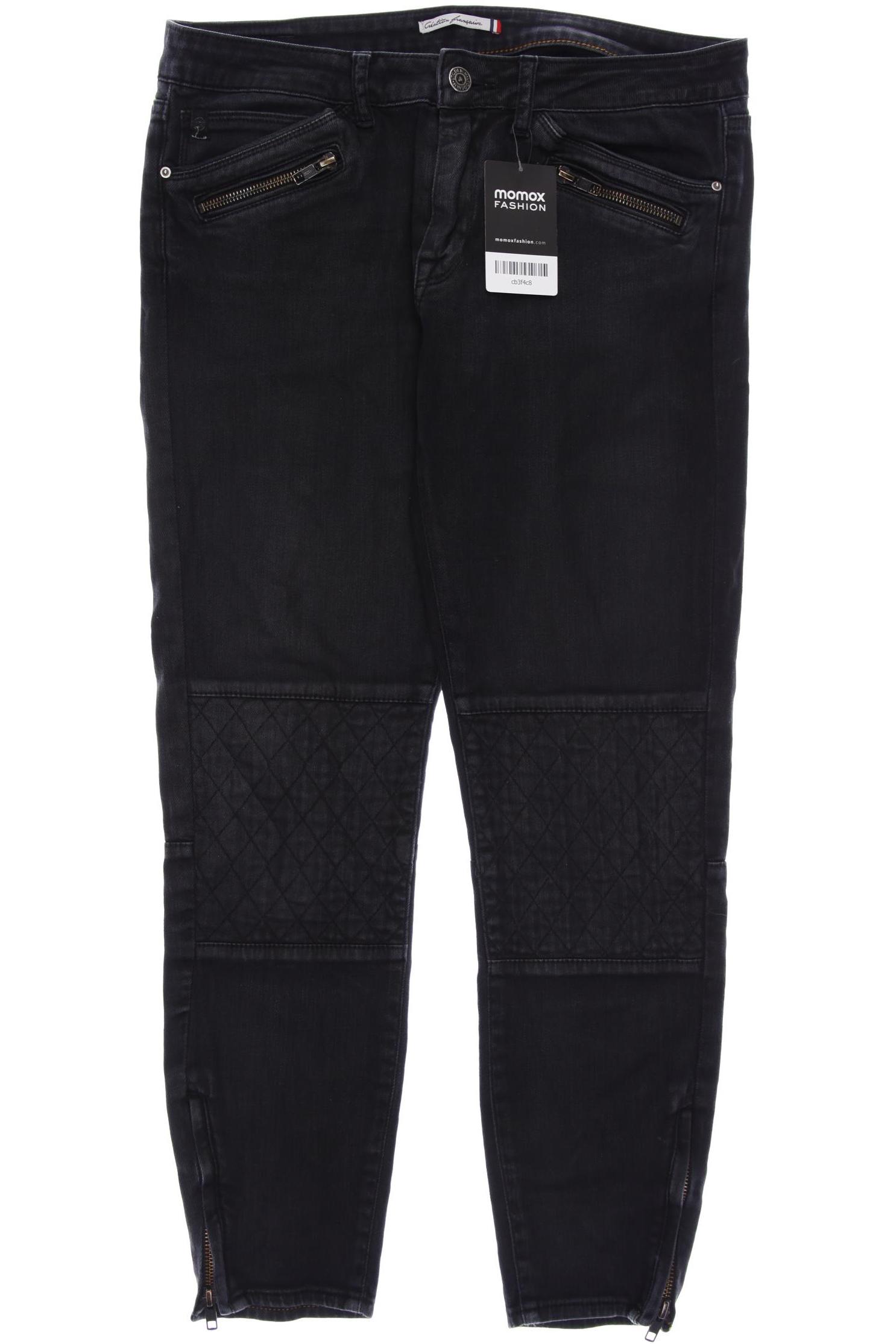 

le temps des cerises Damen Jeans, schwarz