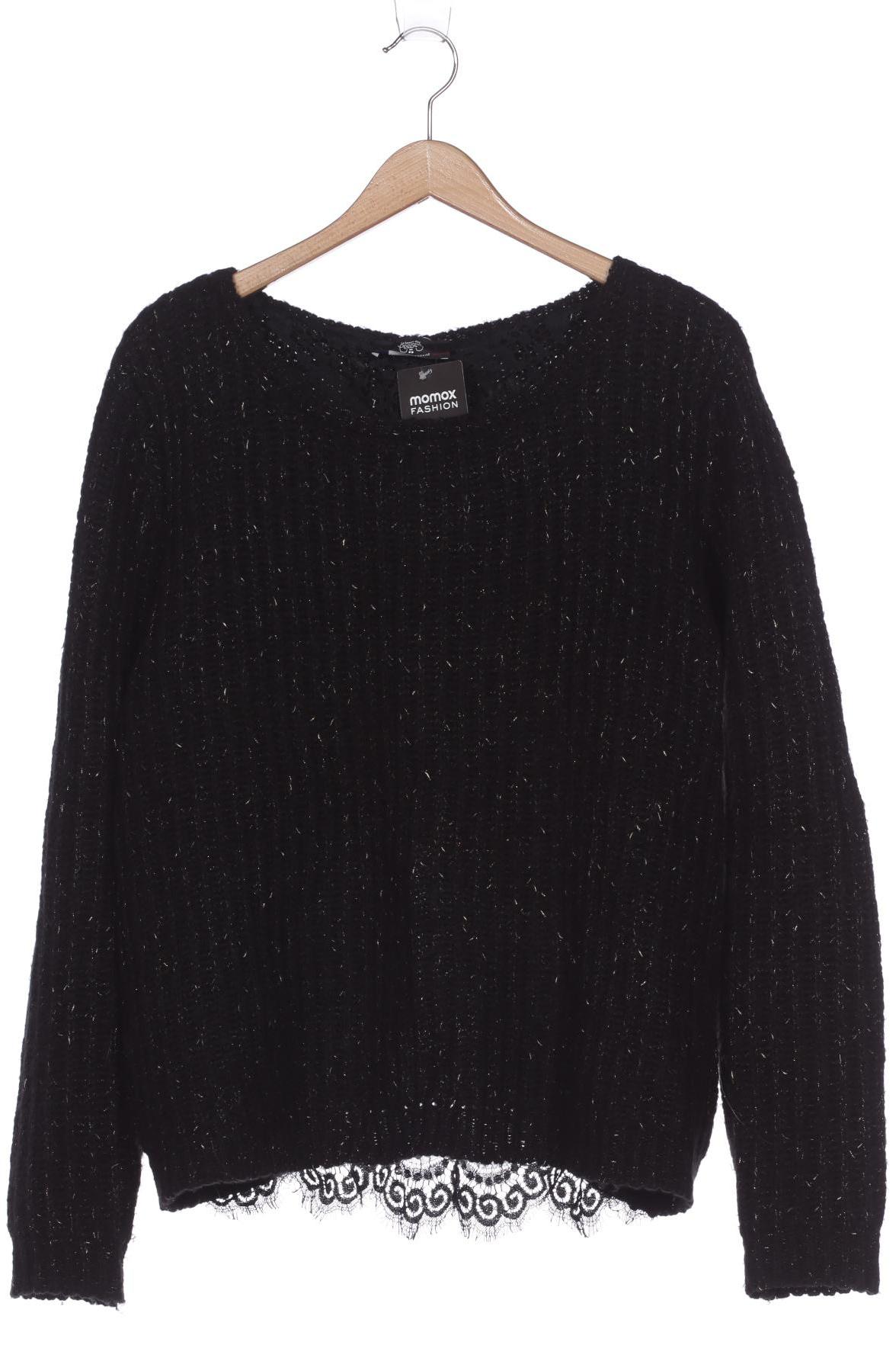 Thumbnail - le temps des cerises Damen Pullover, schwarz, Gr. 42