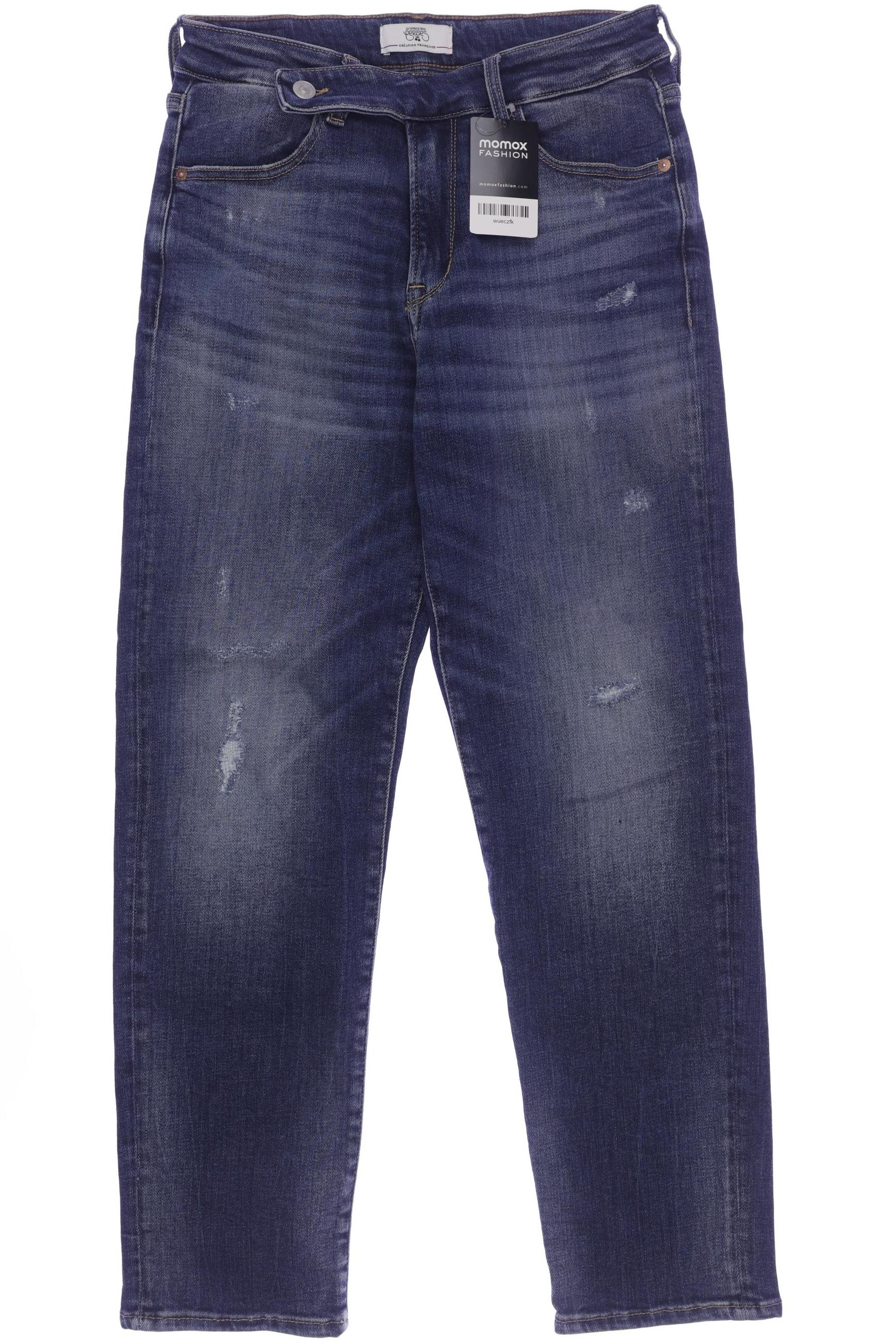 

le temps des cerises Damen Jeans, marineblau, Gr. 30