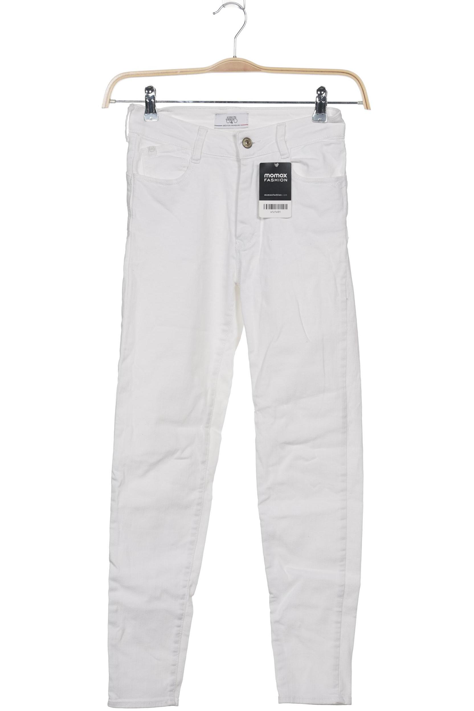 

le temps des cerises Damen Jeans, weiß, Gr. 28