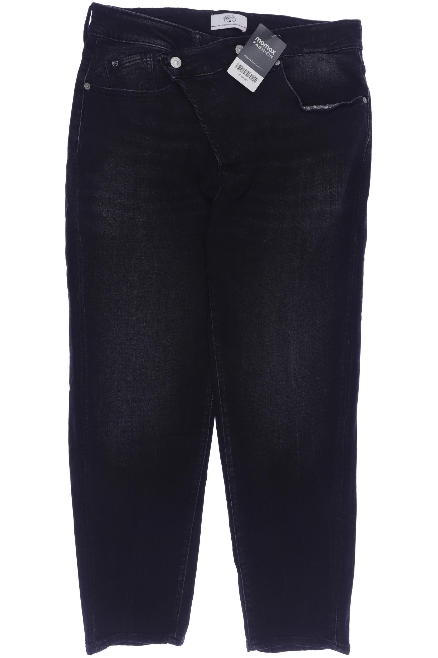 

le temps des cerises Damen Jeans, schwarz, Gr. 28