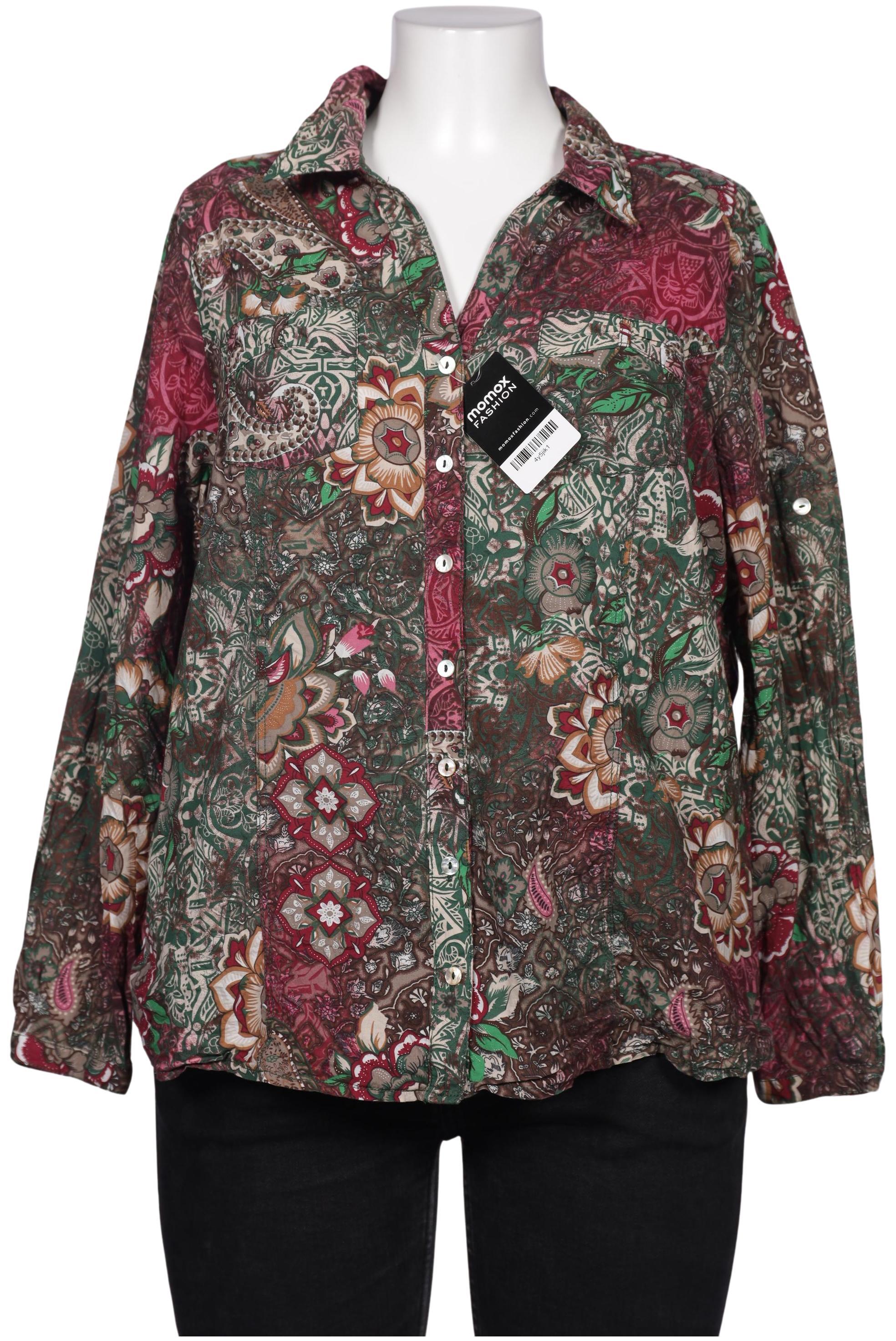 

Lebek Damen Bluse, mehrfarbig, Gr. 48