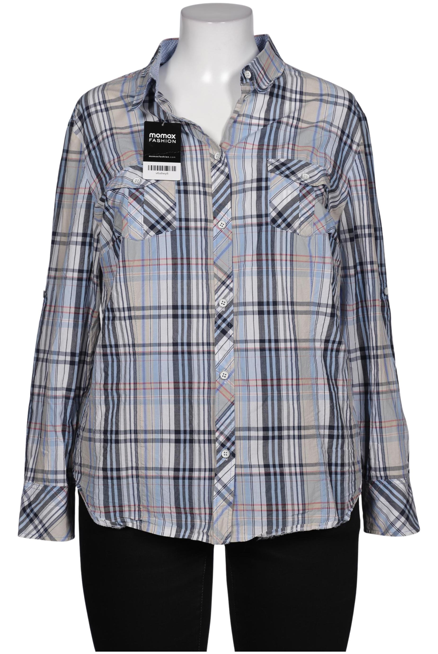 

Lebek Damen Bluse, blau, Gr. 46