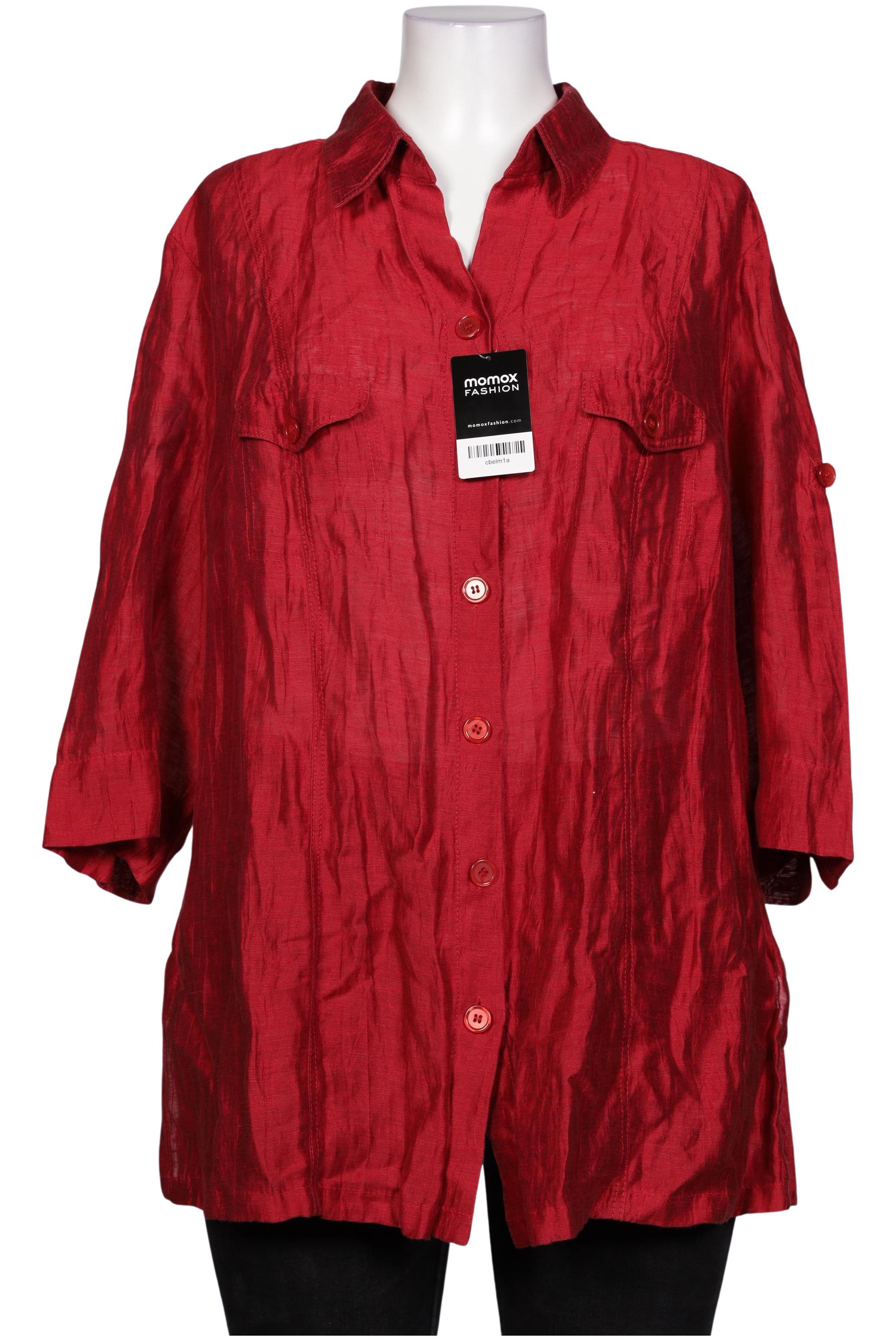 

Lebek Damen Bluse, rot, Gr. 48