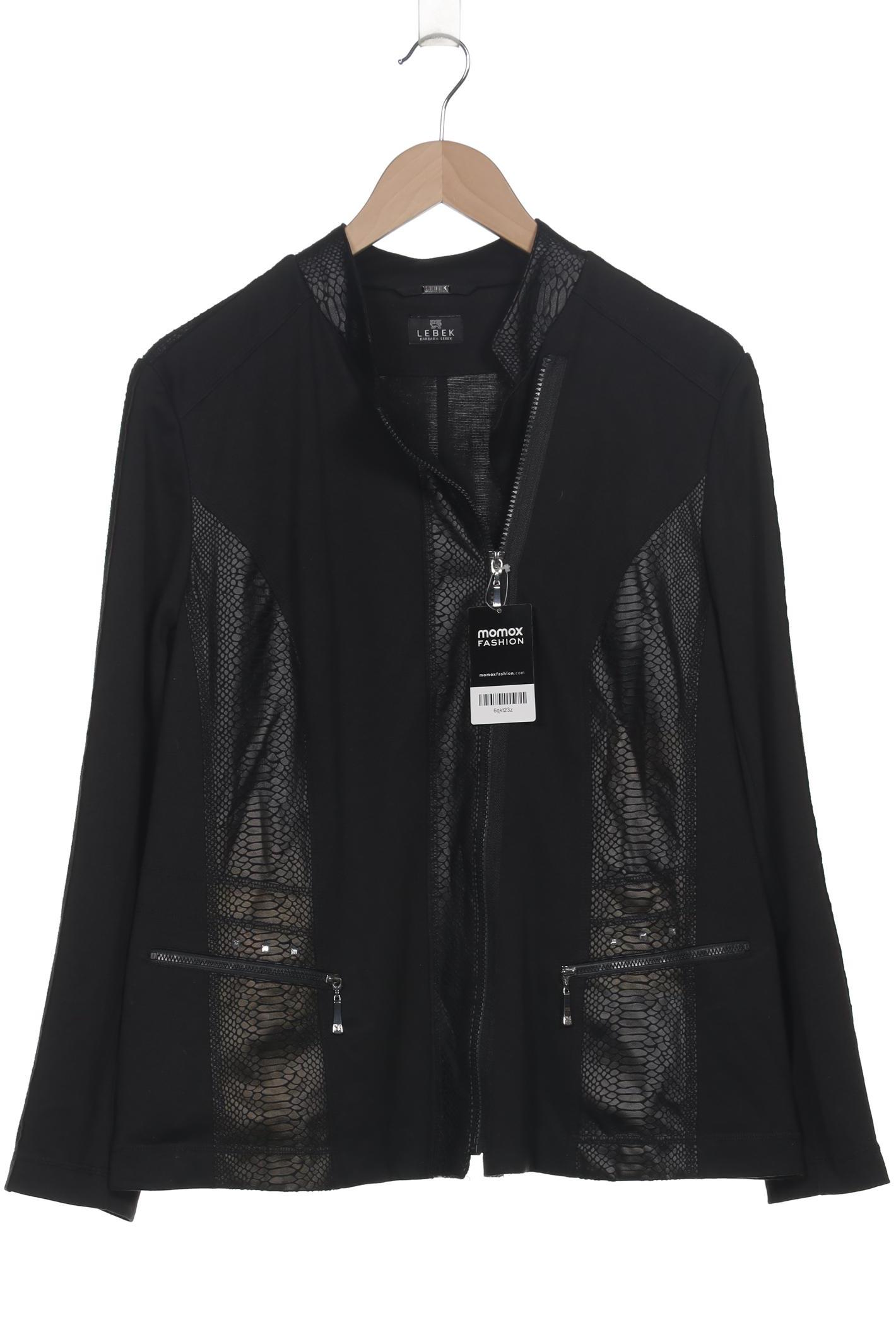 

Lebek Damen Jacke, schwarz, Gr. 48
