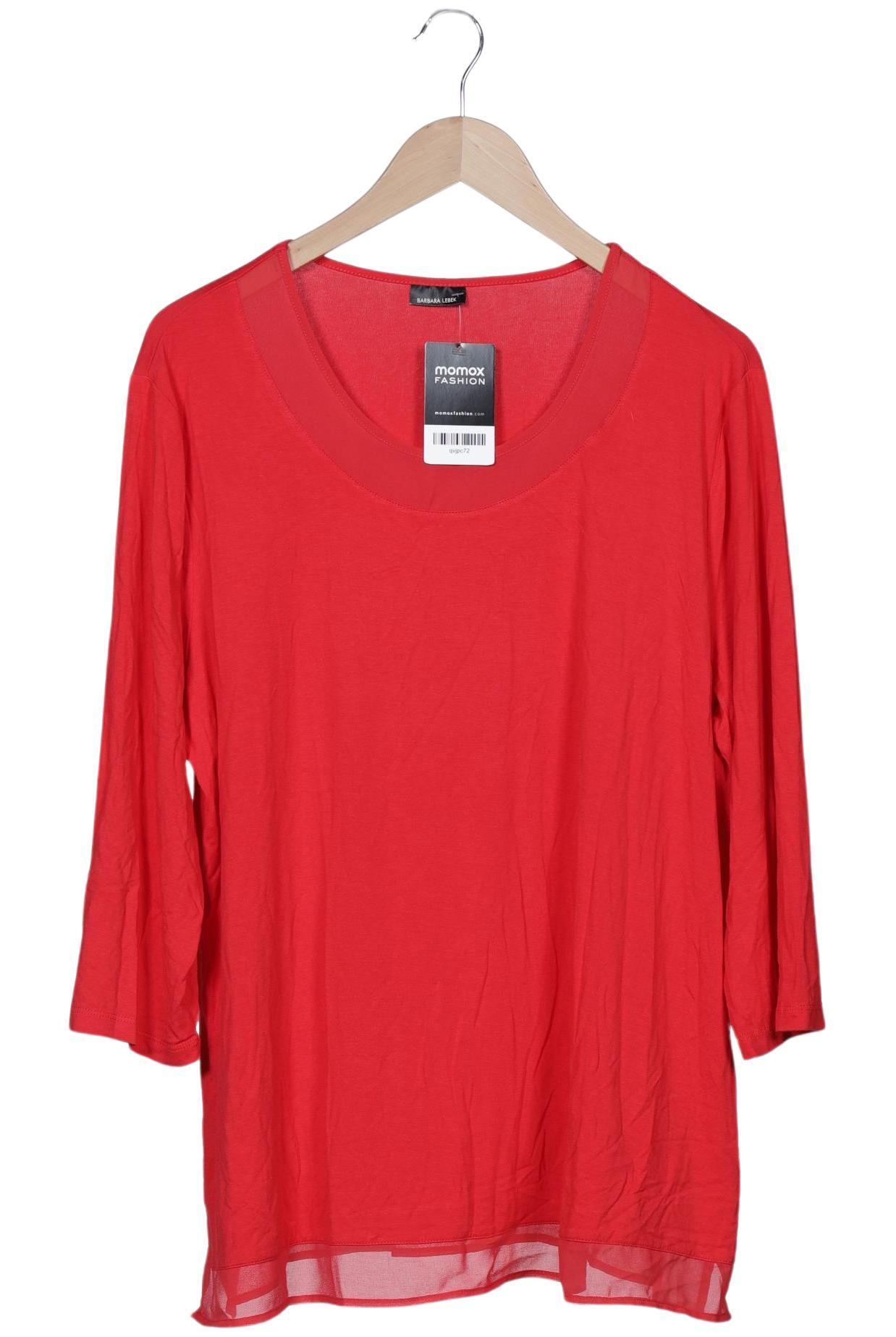 

Lebek Damen Langarmshirt, rot, Gr. 48