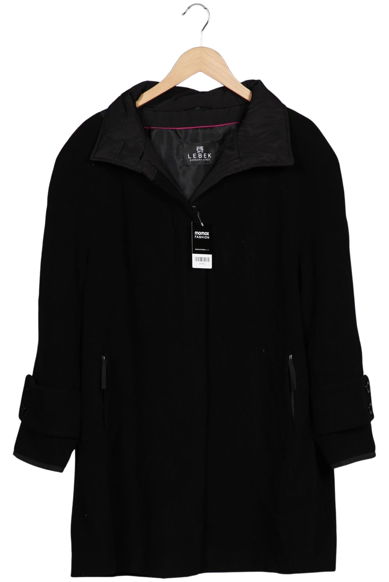 

Lebek Damen Mantel, schwarz, Gr. 46